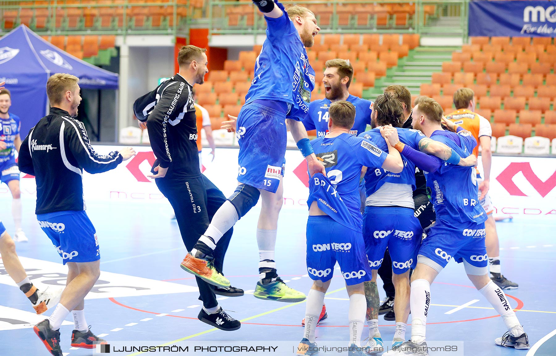 IFK Skövde HK-IFK Kristianstad 1/2-final 3 23-22,herr,Arena Skövde,Skövde,Sverige,Handboll,,2021,258290