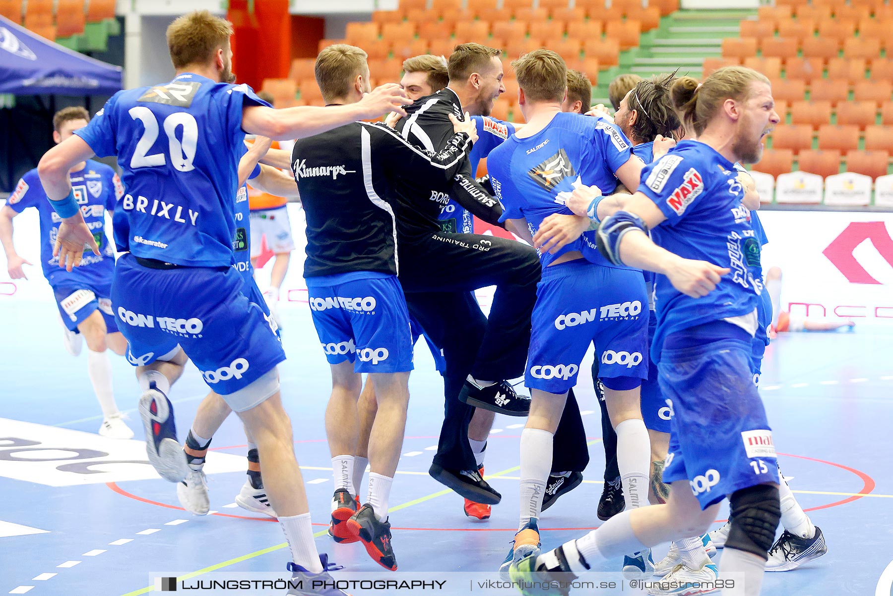 IFK Skövde HK-IFK Kristianstad 1/2-final 3 23-22,herr,Arena Skövde,Skövde,Sverige,Handboll,,2021,258292