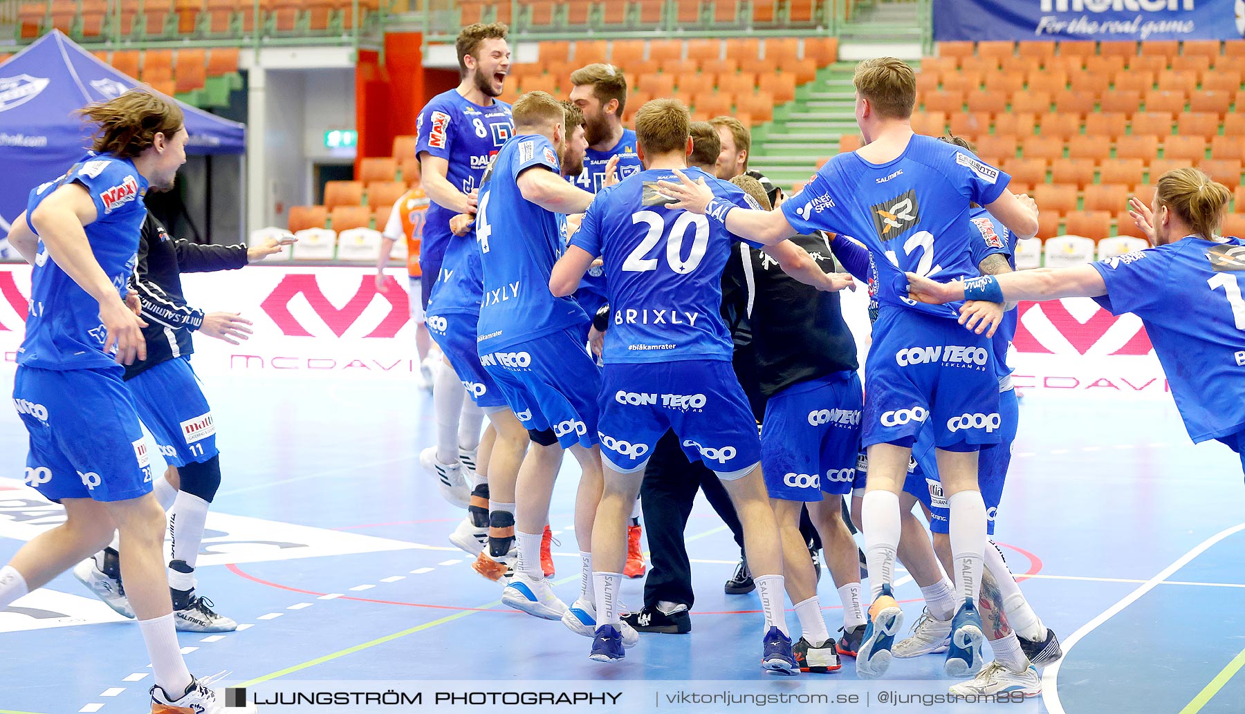 IFK Skövde HK-IFK Kristianstad 1/2-final 3 23-22,herr,Arena Skövde,Skövde,Sverige,Handboll,,2021,258295