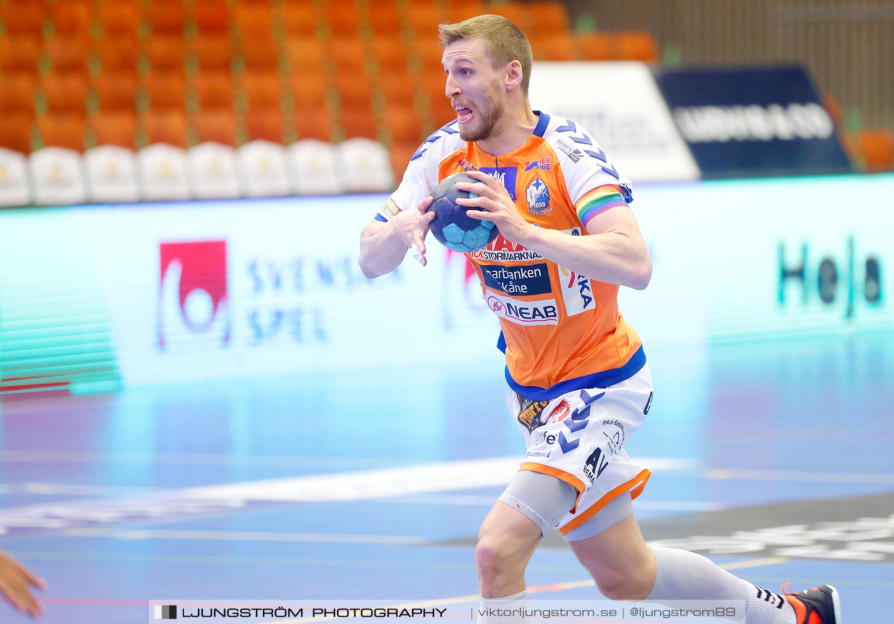 IFK Skövde HK-IFK Kristianstad 1/2-final 3 23-22,herr,Arena Skövde,Skövde,Sverige,Handboll,,2021,258378