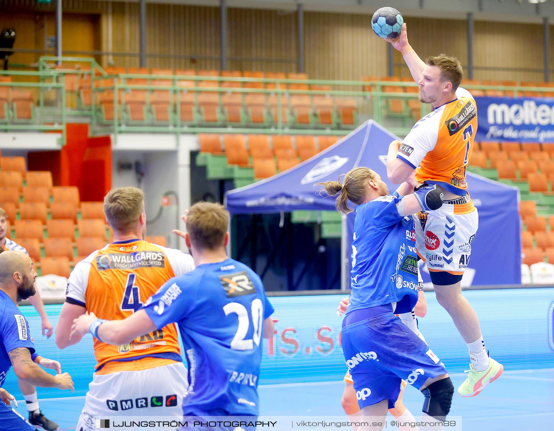 IFK Skövde HK-IFK Kristianstad 1/2-final 3 23-22,herr,Arena Skövde,Skövde,Sverige,Handboll,,2021,258391