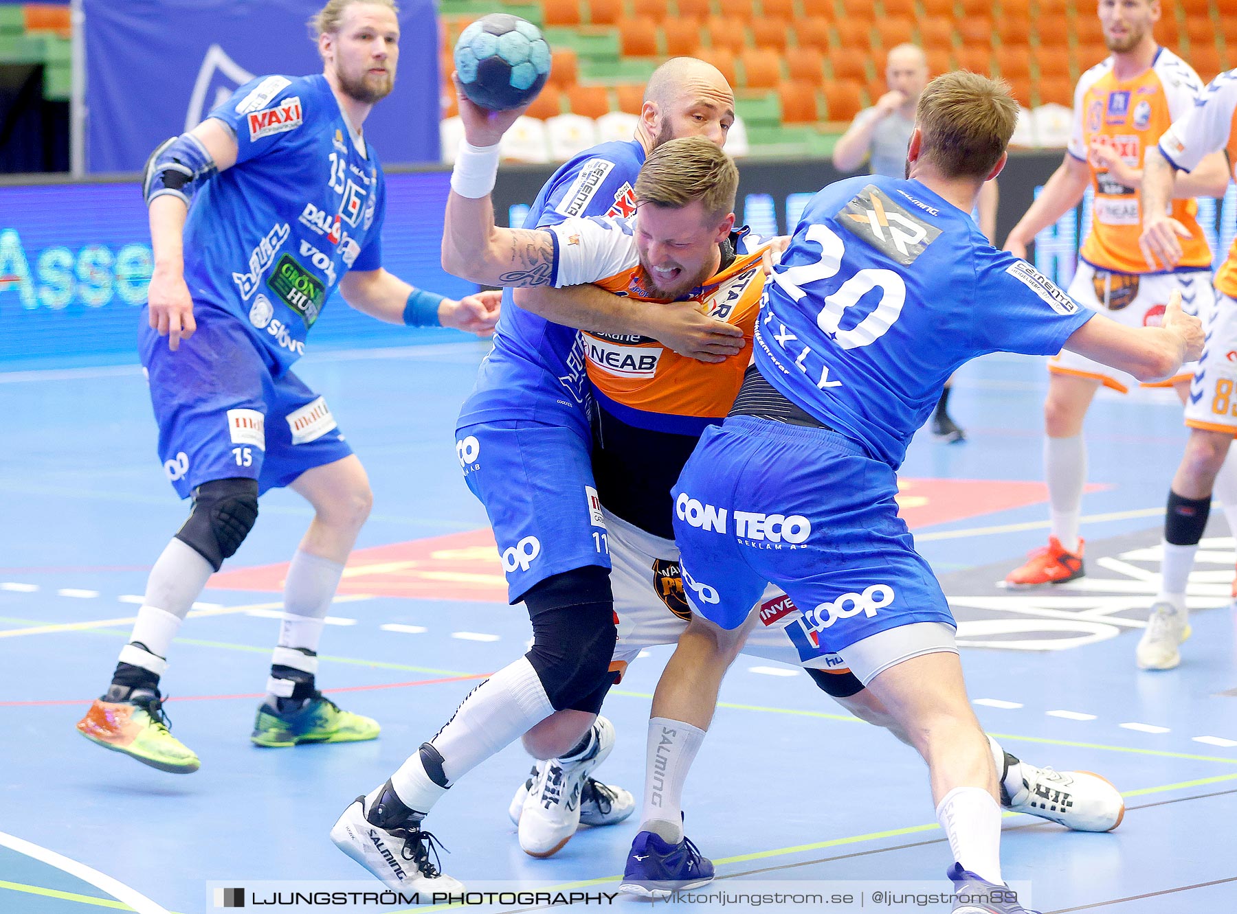 IFK Skövde HK-IFK Kristianstad 1/2-final 3 23-22,herr,Arena Skövde,Skövde,Sverige,Handboll,,2021,258397