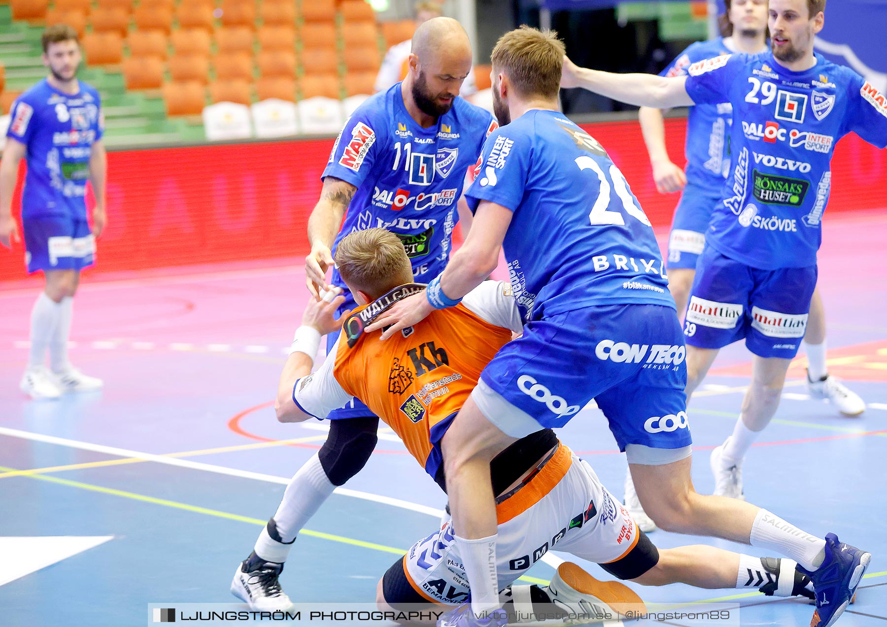 IFK Skövde HK-IFK Kristianstad 1/2-final 3 23-22,herr,Arena Skövde,Skövde,Sverige,Handboll,,2021,258401