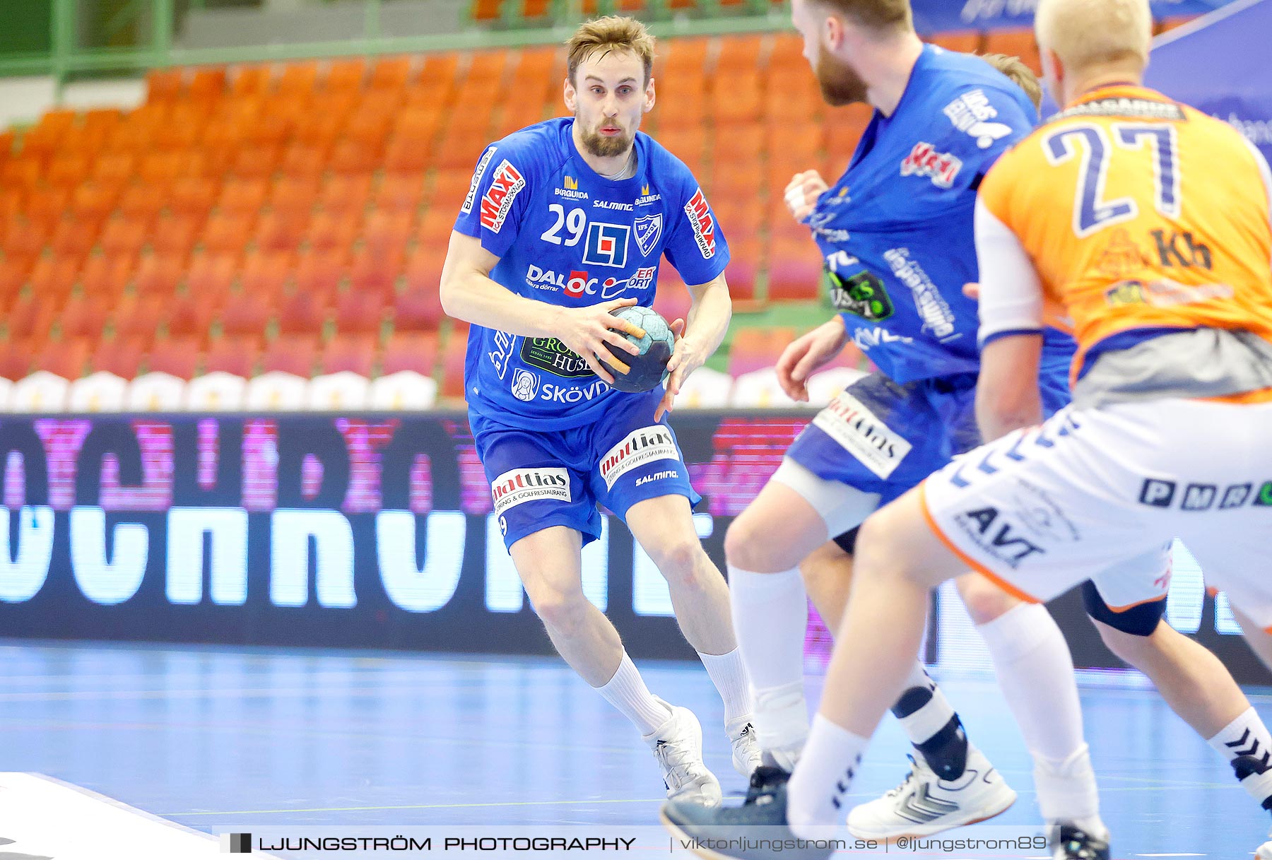 IFK Skövde HK-IFK Kristianstad 1/2-final 3 23-22,herr,Arena Skövde,Skövde,Sverige,Handboll,,2021,258414