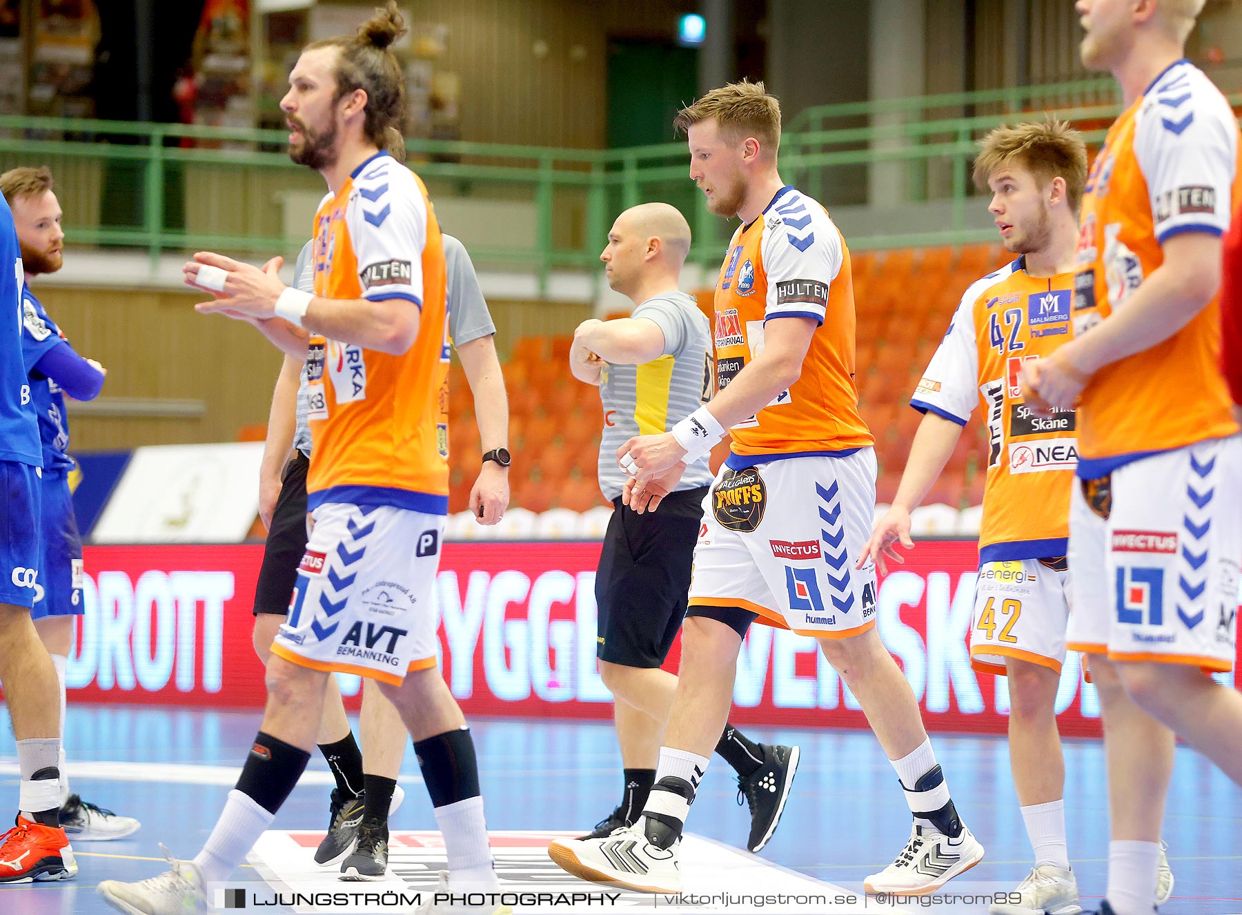 IFK Skövde HK-IFK Kristianstad 1/2-final 3 23-22,herr,Arena Skövde,Skövde,Sverige,Handboll,,2021,258423