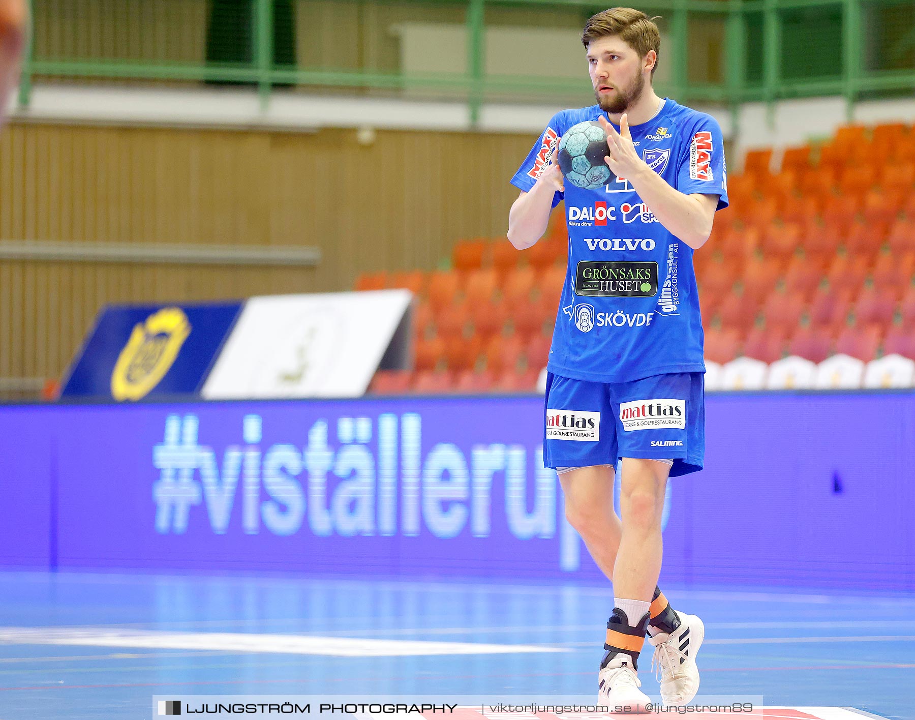 IFK Skövde HK-IFK Kristianstad 1/2-final 3 23-22,herr,Arena Skövde,Skövde,Sverige,Handboll,,2021,258436