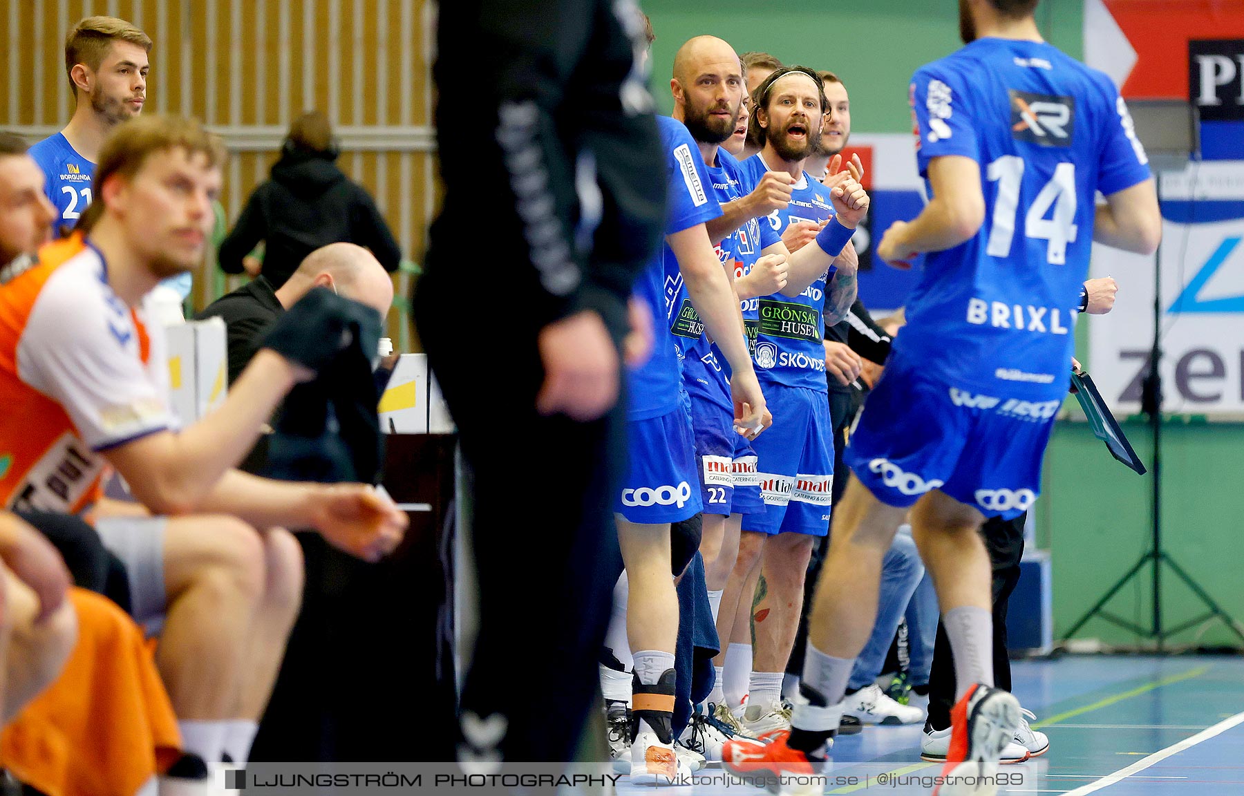 IFK Skövde HK-IFK Kristianstad 1/2-final 3 23-22,herr,Arena Skövde,Skövde,Sverige,Handboll,,2021,258438