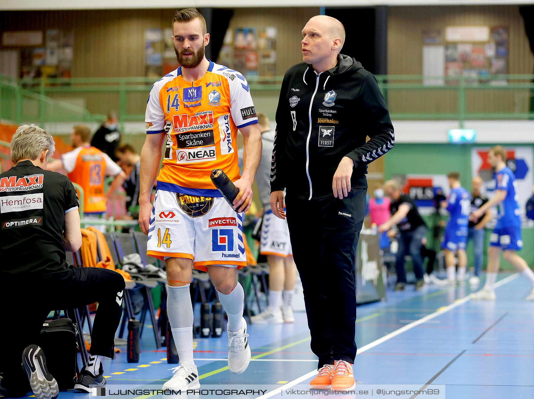 IFK Skövde HK-IFK Kristianstad 1/2-final 3 23-22,herr,Arena Skövde,Skövde,Sverige,Handboll,,2021,258452