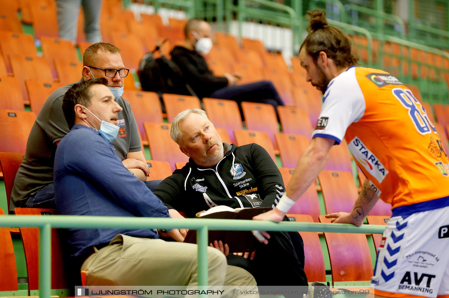 IFK Skövde HK-IFK Kristianstad 1/2-final 3 23-22,herr,Arena Skövde,Skövde,Sverige,Handboll,,2021,258455