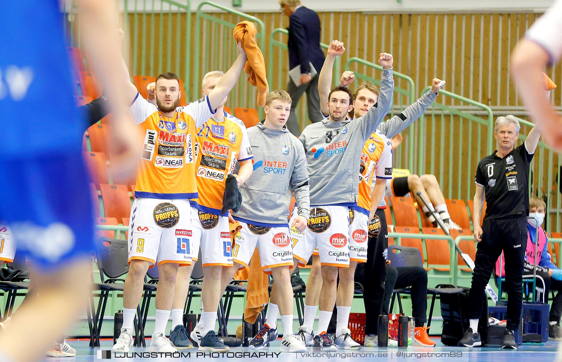 IFK Skövde HK-IFK Kristianstad 1/2-final 3 23-22,herr,Arena Skövde,Skövde,Sverige,Handboll,,2021,258460