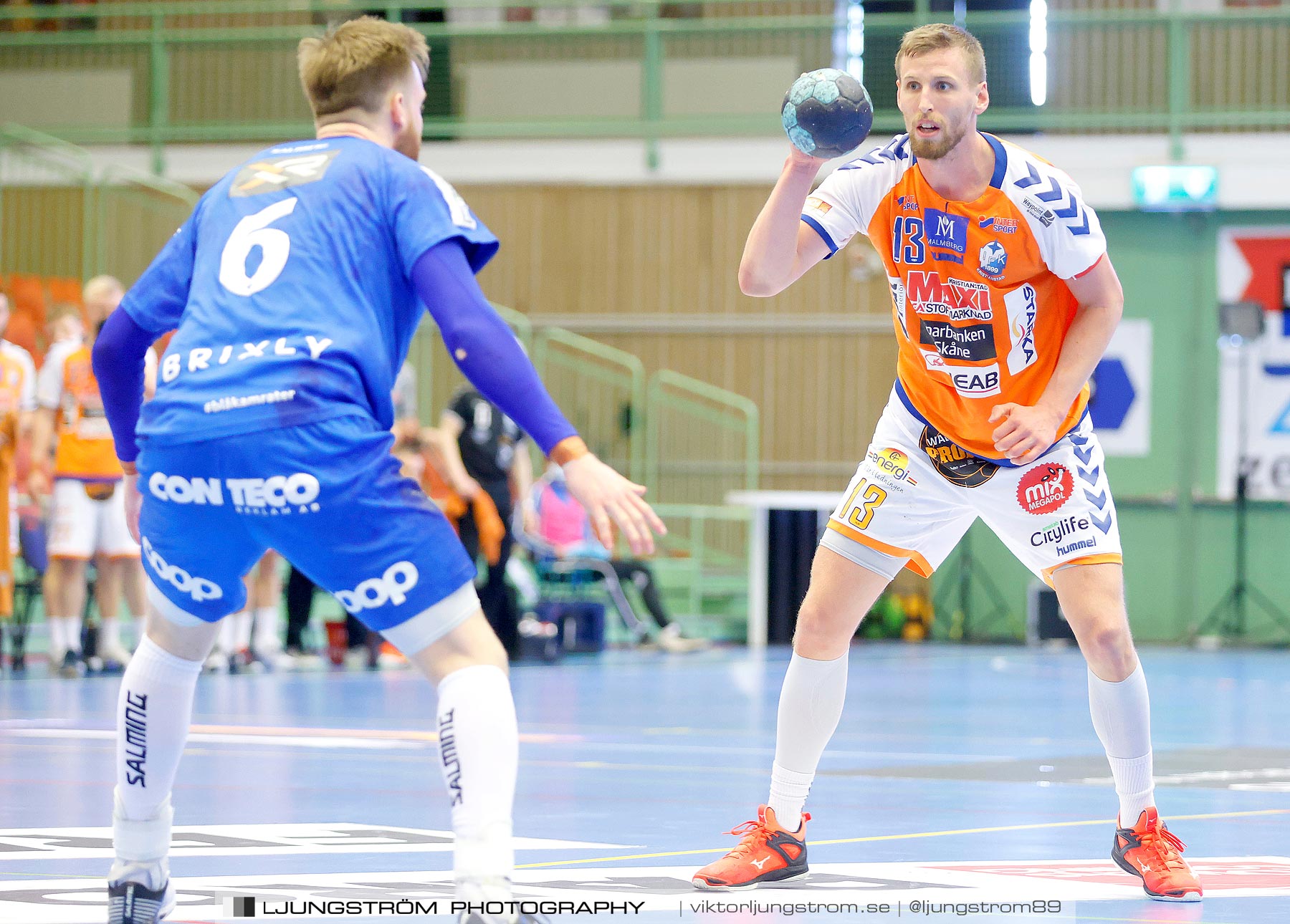 IFK Skövde HK-IFK Kristianstad 1/2-final 3 23-22,herr,Arena Skövde,Skövde,Sverige,Handboll,,2021,258474