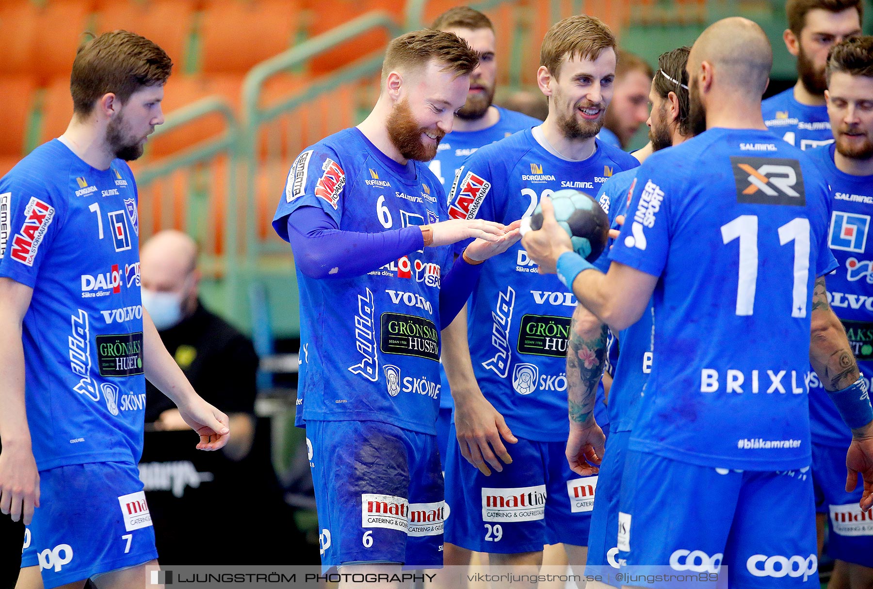 IFK Skövde HK-IFK Kristianstad 1/2-final 3 23-22,herr,Arena Skövde,Skövde,Sverige,Handboll,,2021,258499