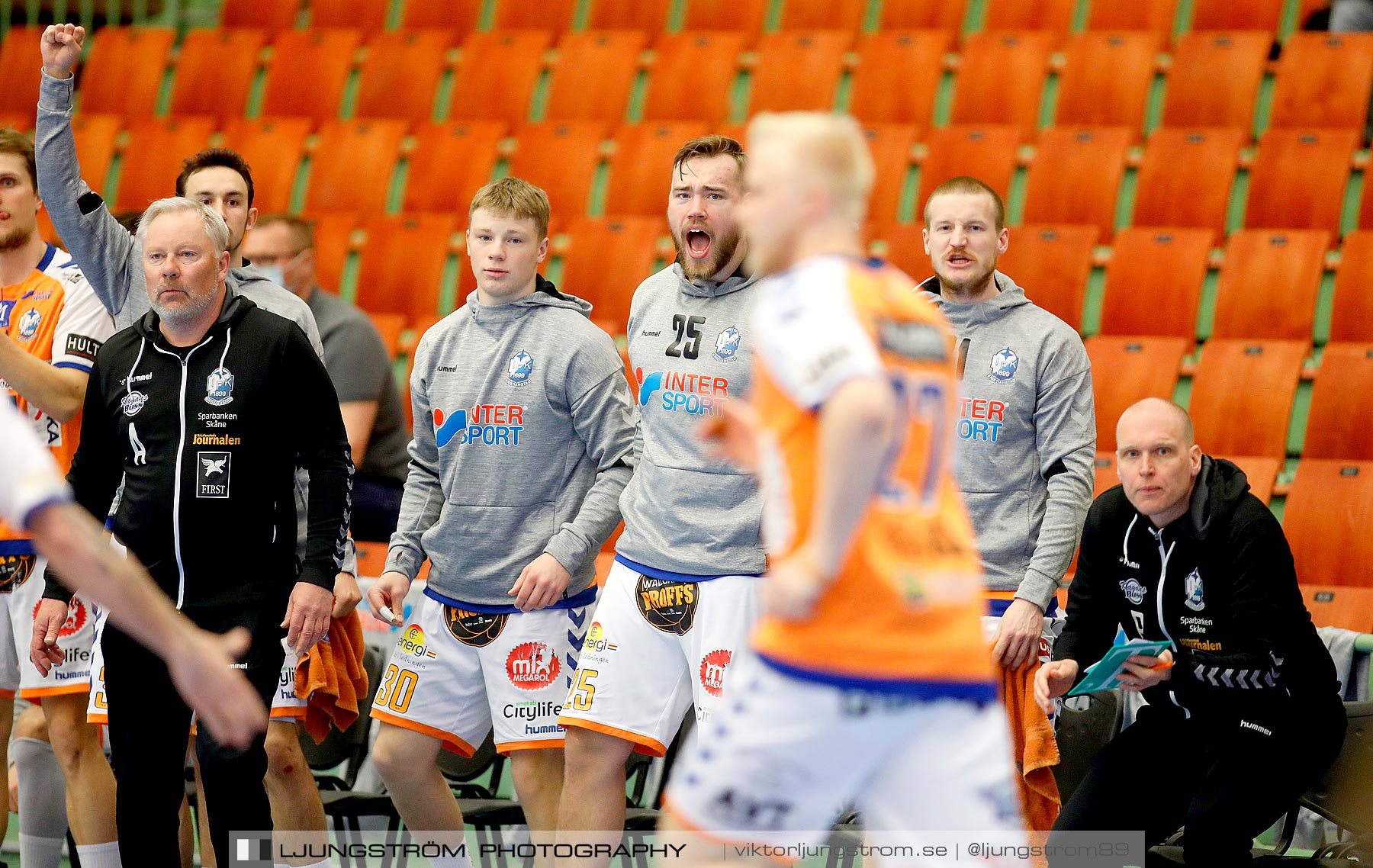 IFK Skövde HK-IFK Kristianstad 1/2-final 3 23-22,herr,Arena Skövde,Skövde,Sverige,Handboll,,2021,258509