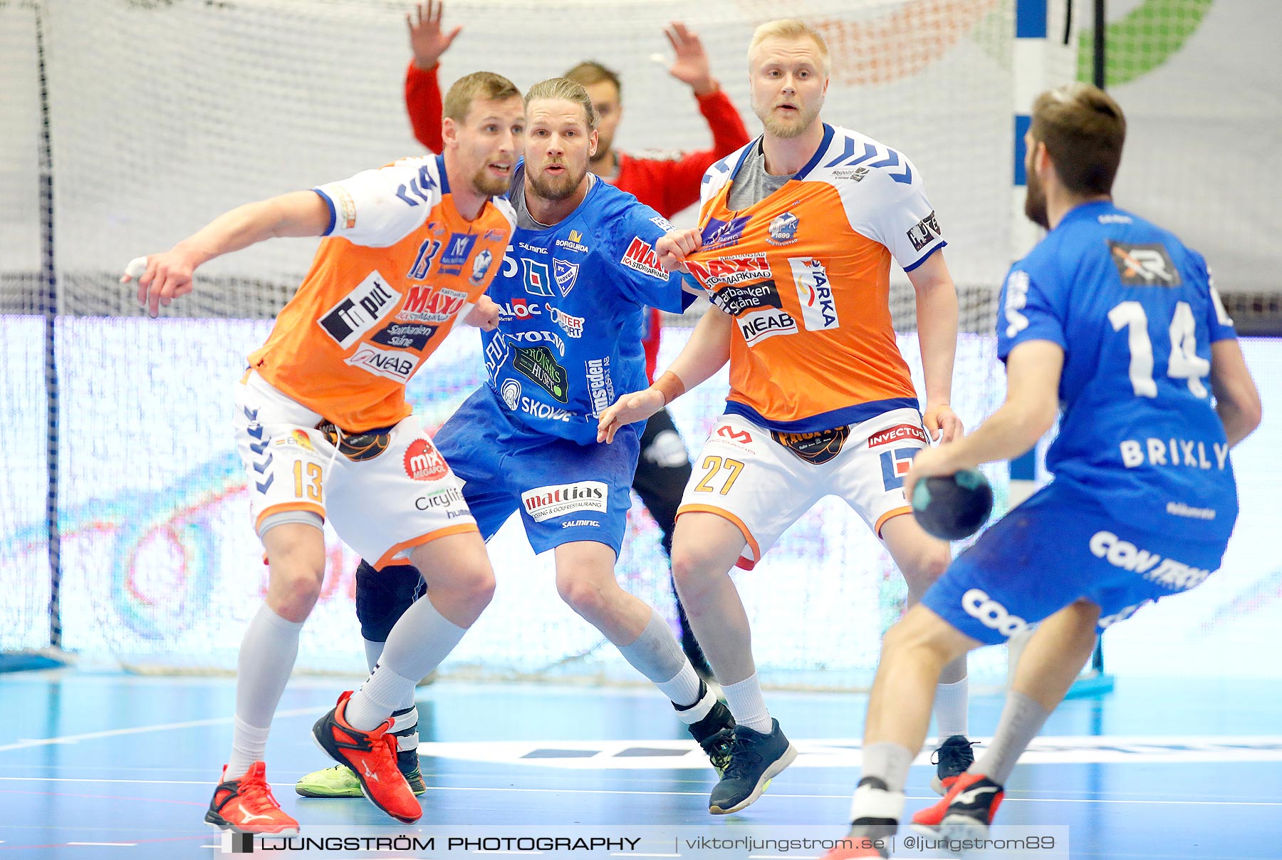 IFK Skövde HK-IFK Kristianstad 1/2-final 3 23-22,herr,Arena Skövde,Skövde,Sverige,Handboll,,2021,258515