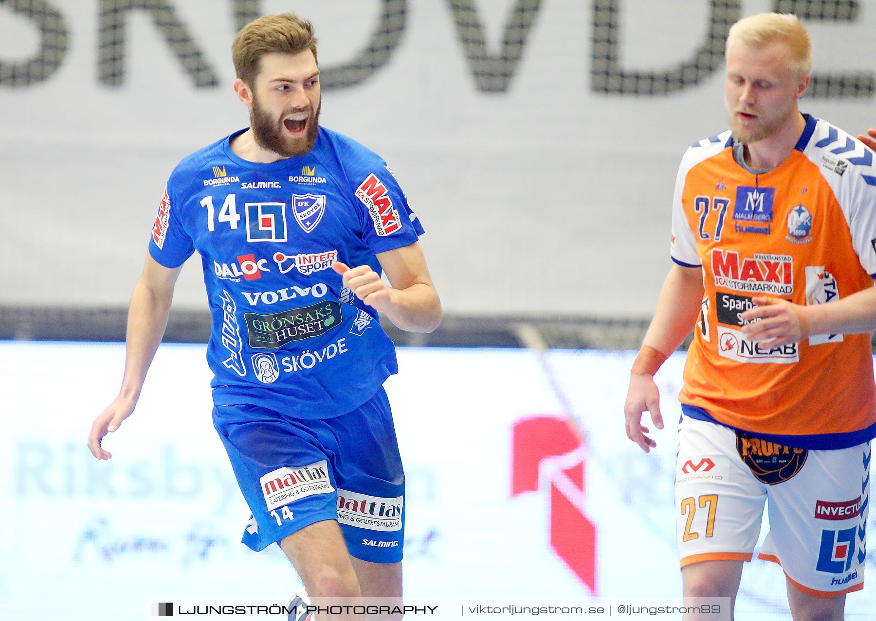 IFK Skövde HK-IFK Kristianstad 1/2-final 3 23-22,herr,Arena Skövde,Skövde,Sverige,Handboll,,2021,258521