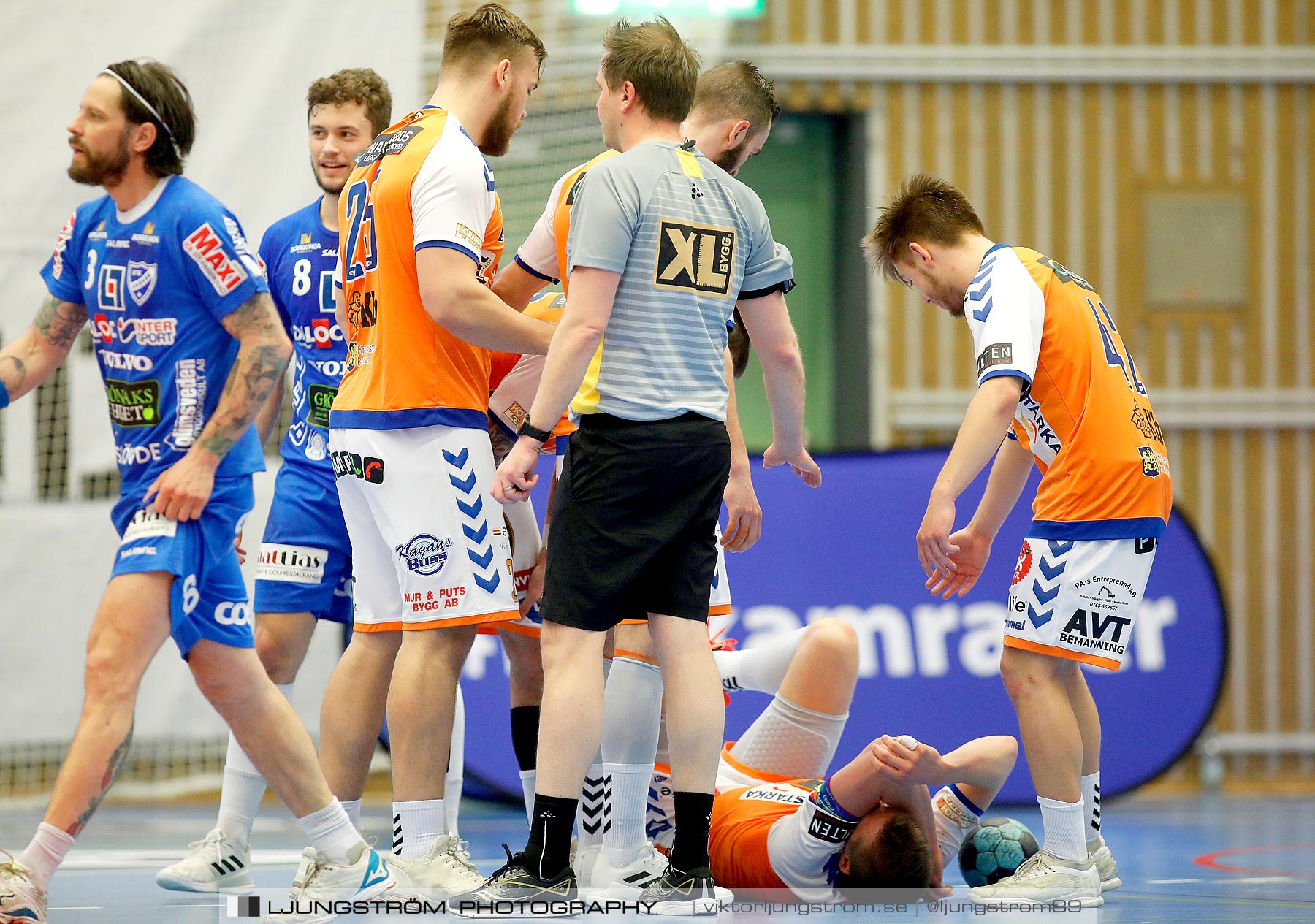 IFK Skövde HK-IFK Kristianstad 1/2-final 3 23-22,herr,Arena Skövde,Skövde,Sverige,Handboll,,2021,258545