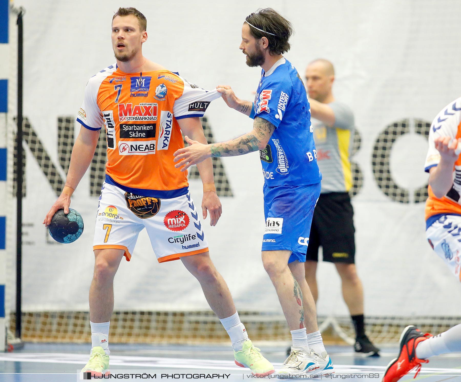 IFK Skövde HK-IFK Kristianstad 1/2-final 3 23-22,herr,Arena Skövde,Skövde,Sverige,Handboll,,2021,258572