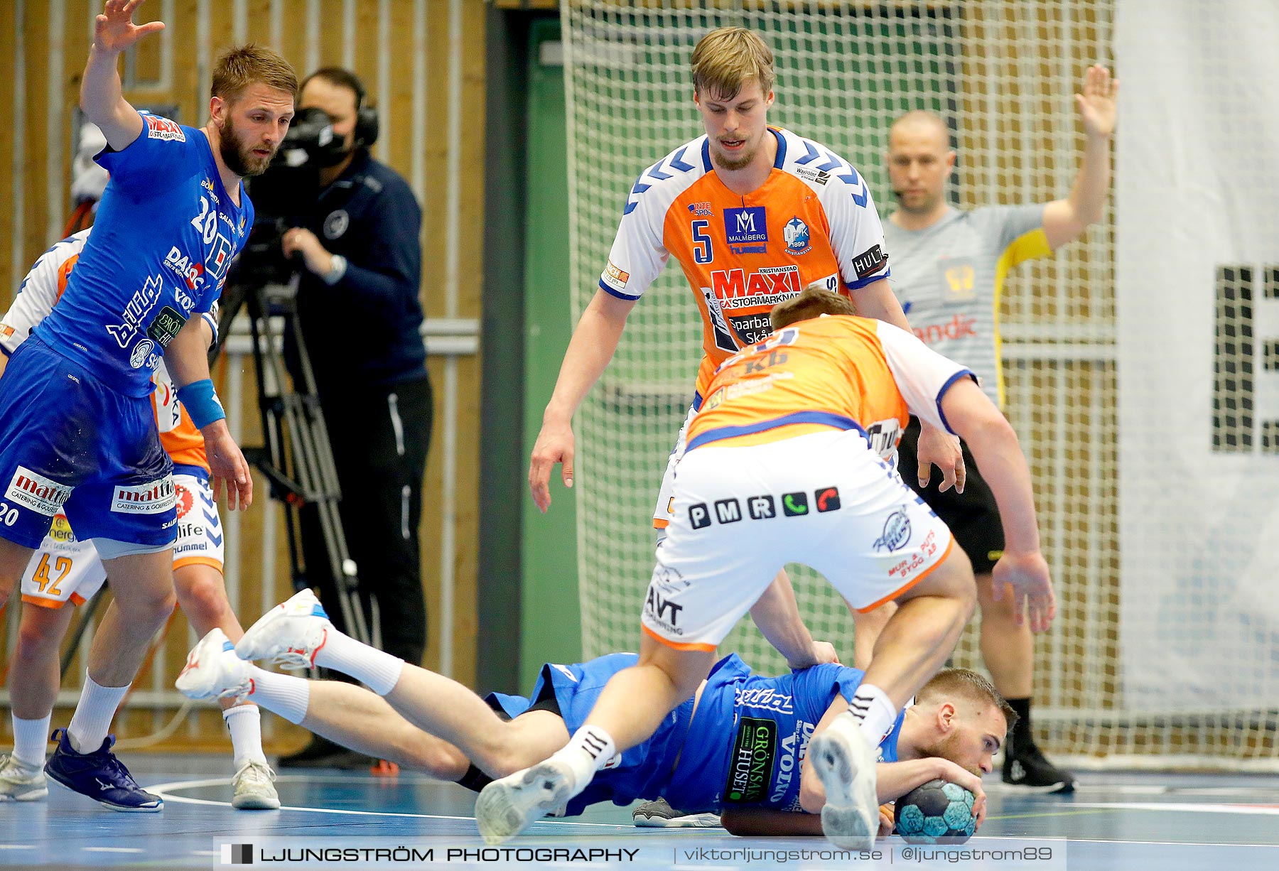 IFK Skövde HK-IFK Kristianstad 1/2-final 3 23-22,herr,Arena Skövde,Skövde,Sverige,Handboll,,2021,258582