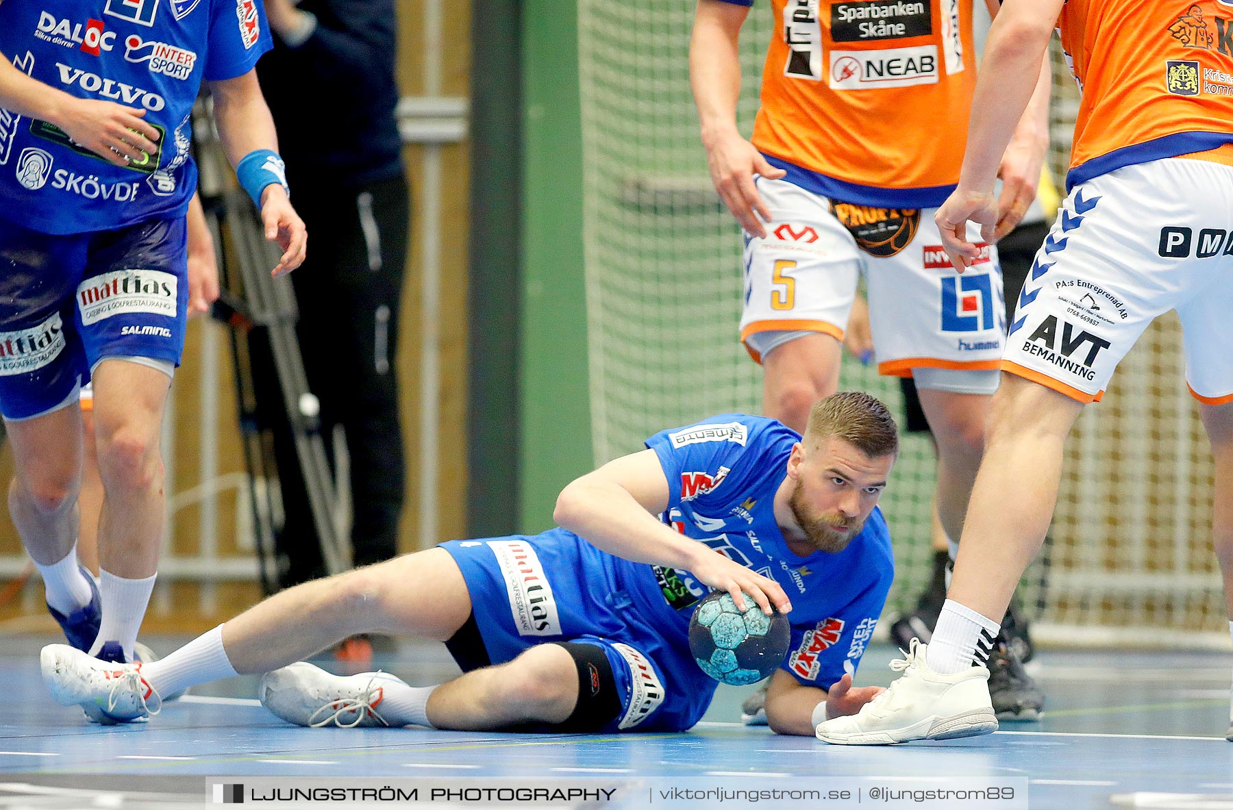 IFK Skövde HK-IFK Kristianstad 1/2-final 3 23-22,herr,Arena Skövde,Skövde,Sverige,Handboll,,2021,258583