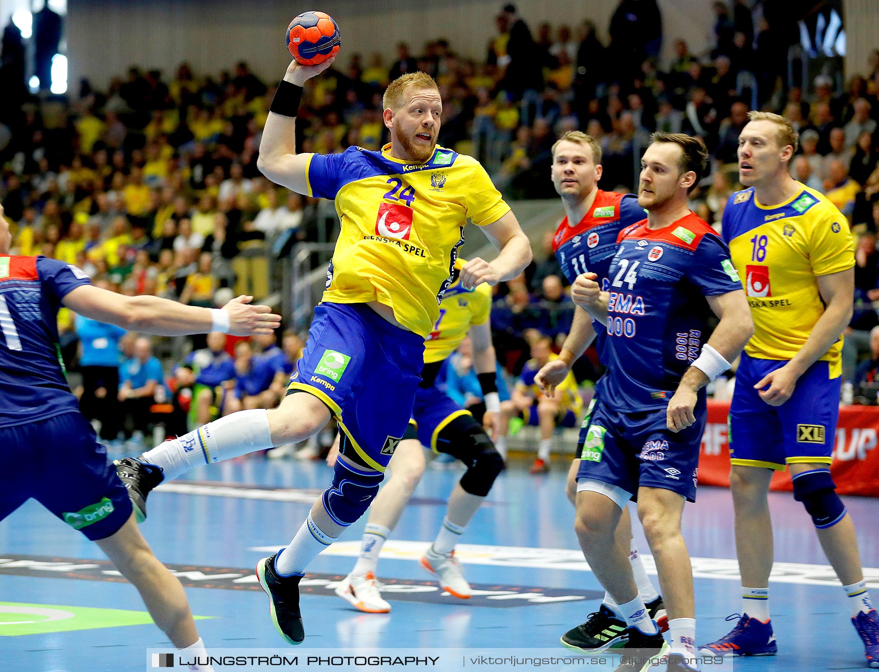 Landskamp Sverige-Norge 27-33,herr,Partille Arena,Partille,Sverige,Handboll,,2019,258673