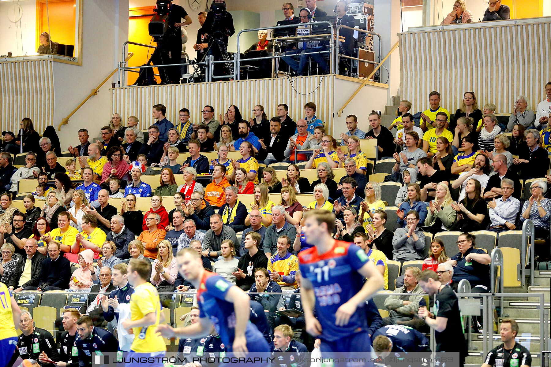 Landskamp Sverige-Norge 27-33,herr,Partille Arena,Partille,Sverige,Handboll,,2019,258685