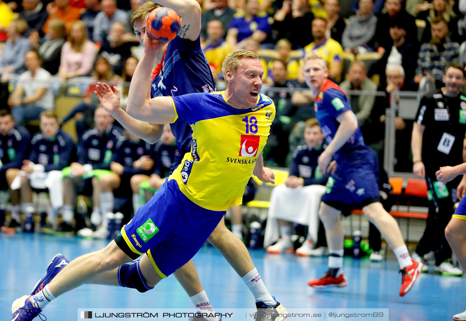 Landskamp Sverige-Norge 27-33,herr,Partille Arena,Partille,Sverige,Handboll,,2019,258691