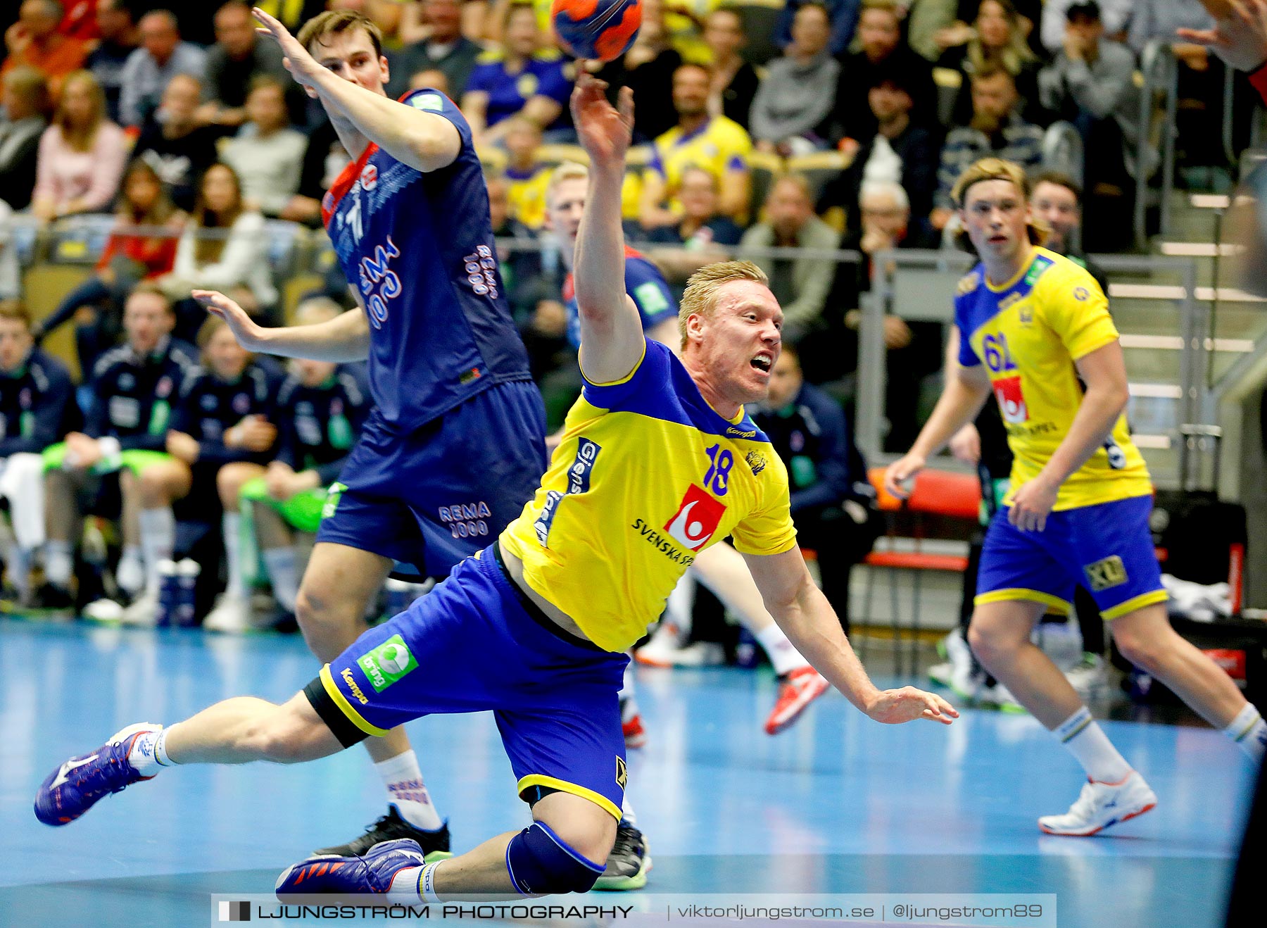 Landskamp Sverige-Norge 27-33,herr,Partille Arena,Partille,Sverige,Handboll,,2019,258692