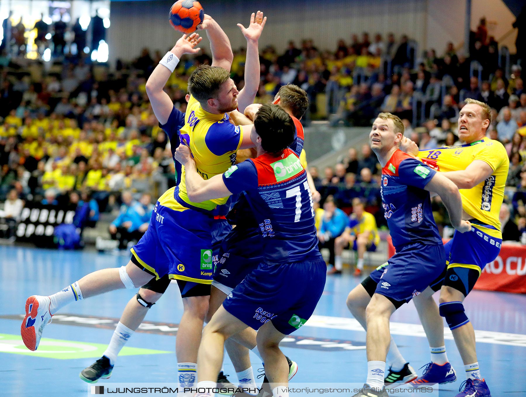 Landskamp Sverige-Norge 27-33,herr,Partille Arena,Partille,Sverige,Handboll,,2019,258702