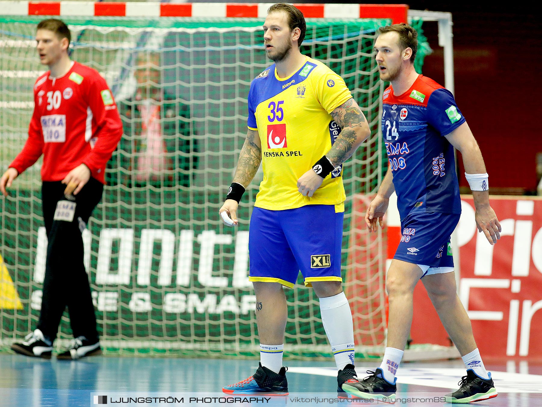 Landskamp Sverige-Norge 27-33,herr,Partille Arena,Partille,Sverige,Handboll,,2019,258705