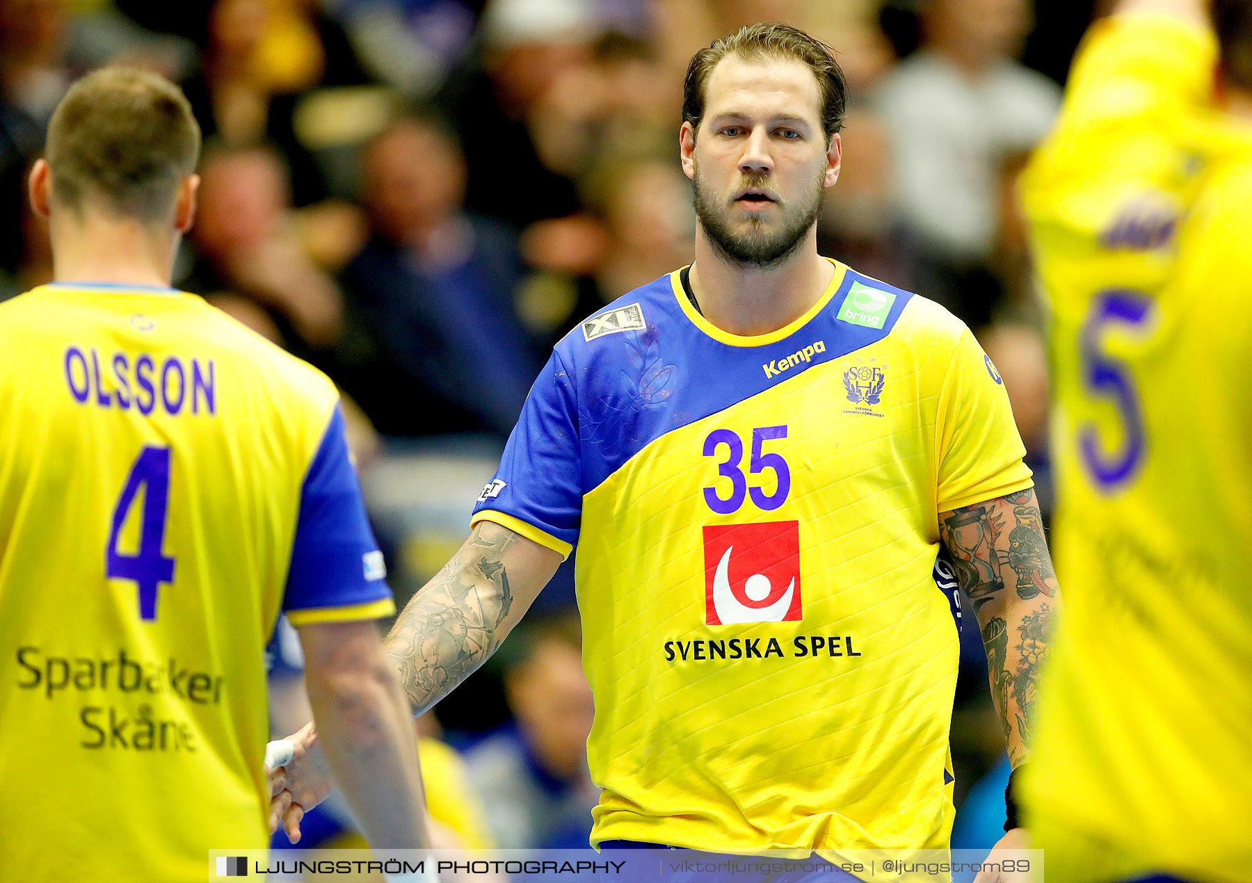 Landskamp Sverige-Norge 27-33,herr,Partille Arena,Partille,Sverige,Handboll,,2019,258726