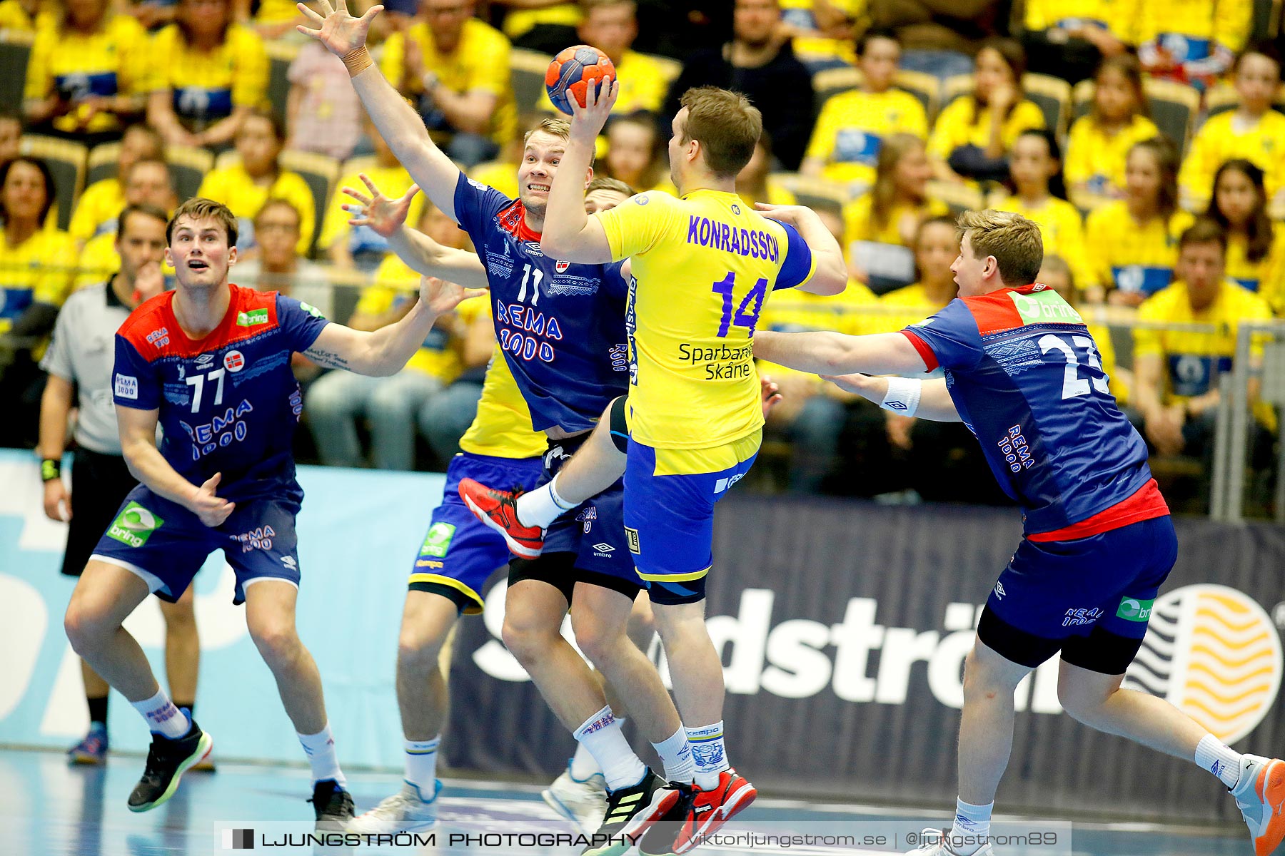 Landskamp Sverige-Norge 27-33,herr,Partille Arena,Partille,Sverige,Handboll,,2019,258736