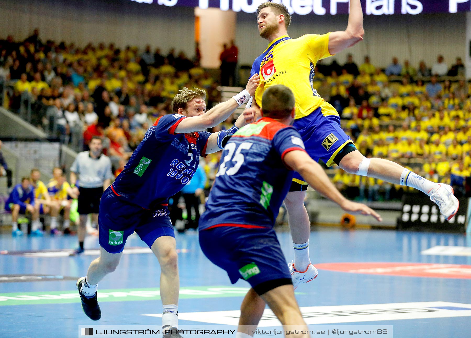 Landskamp Sverige-Norge 27-33,herr,Partille Arena,Partille,Sverige,Handboll,,2019,258791