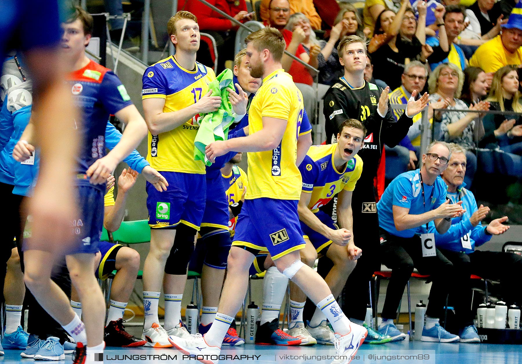 Landskamp Sverige-Norge 27-33,herr,Partille Arena,Partille,Sverige,Handboll,,2019,258795