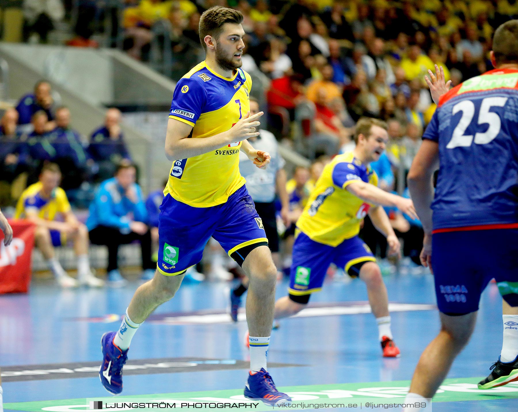 Landskamp Sverige-Norge 27-33,herr,Partille Arena,Partille,Sverige,Handboll,,2019,258799