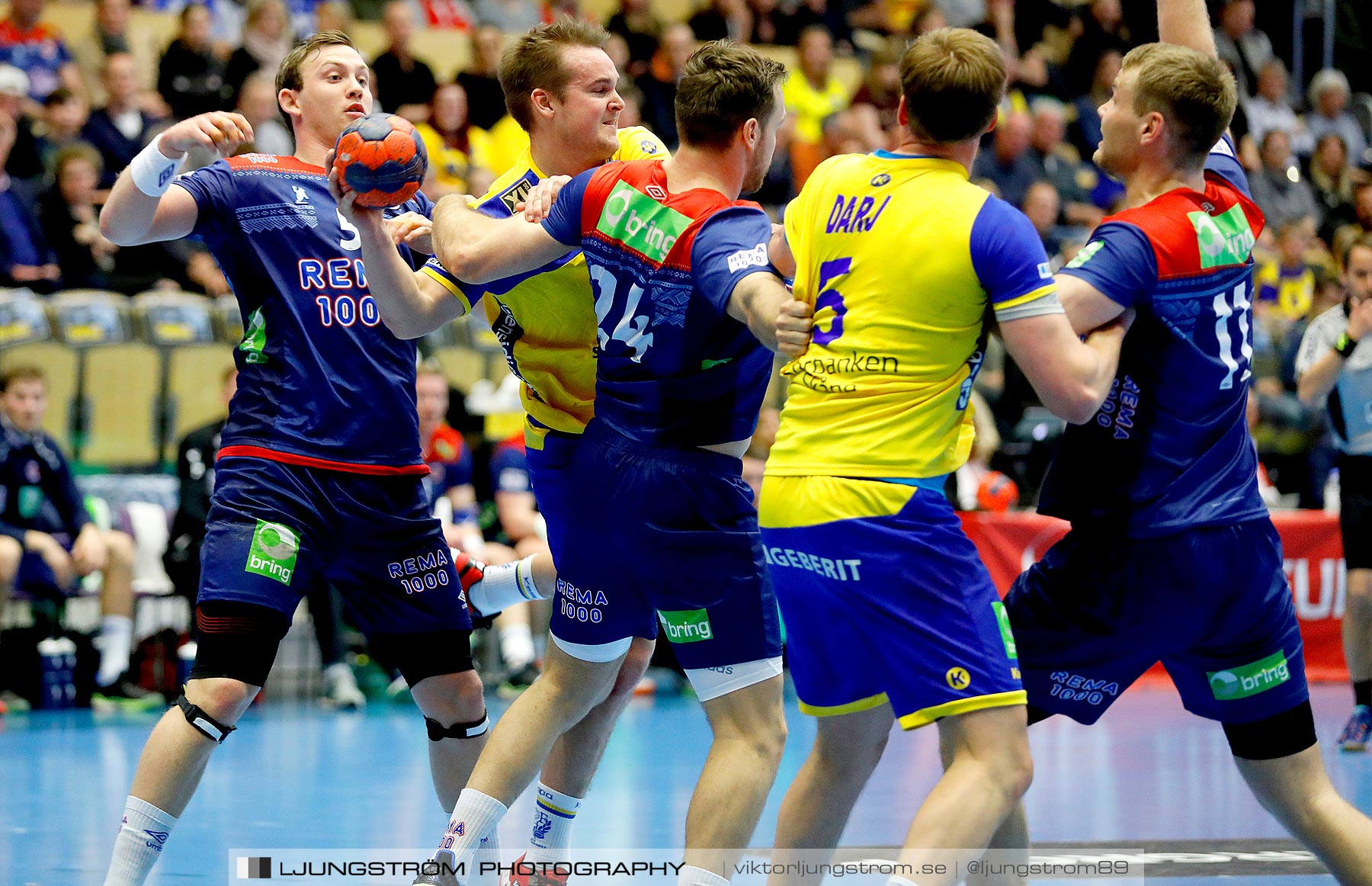 Landskamp Sverige-Norge 27-33,herr,Partille Arena,Partille,Sverige,Handboll,,2019,258800