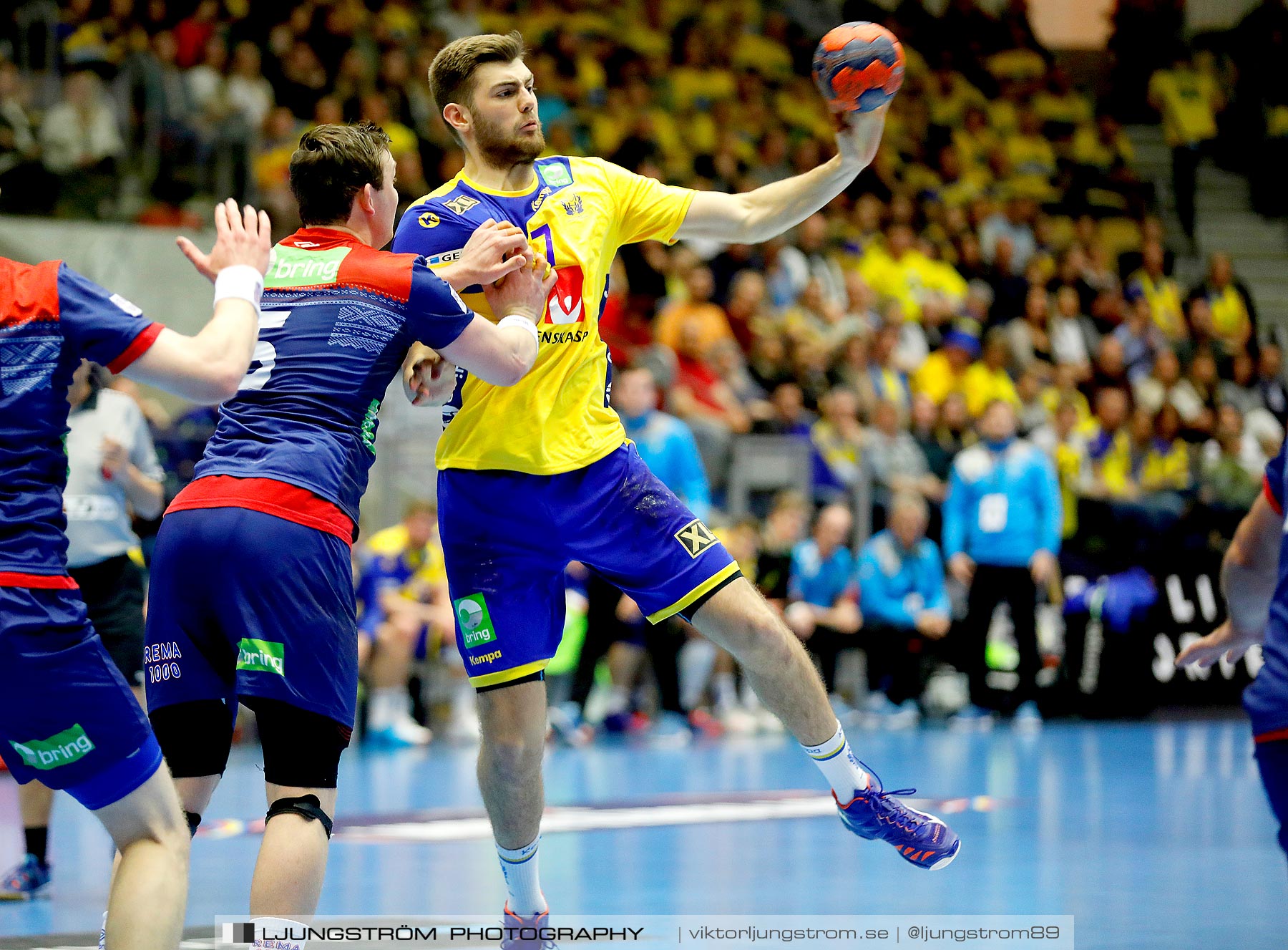 Landskamp Sverige-Norge 27-33,herr,Partille Arena,Partille,Sverige,Handboll,,2019,258802