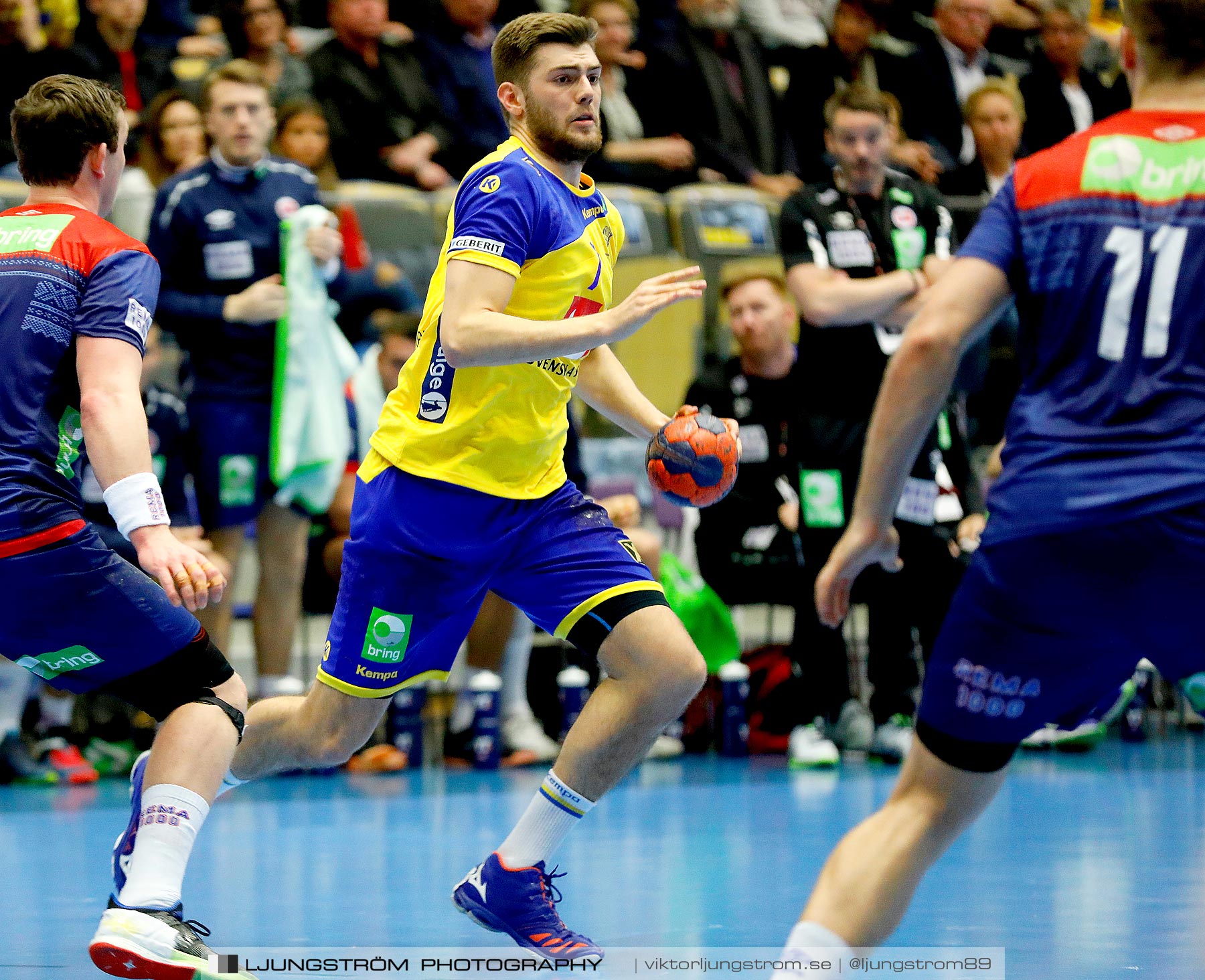 Landskamp Sverige-Norge 27-33,herr,Partille Arena,Partille,Sverige,Handboll,,2019,258824