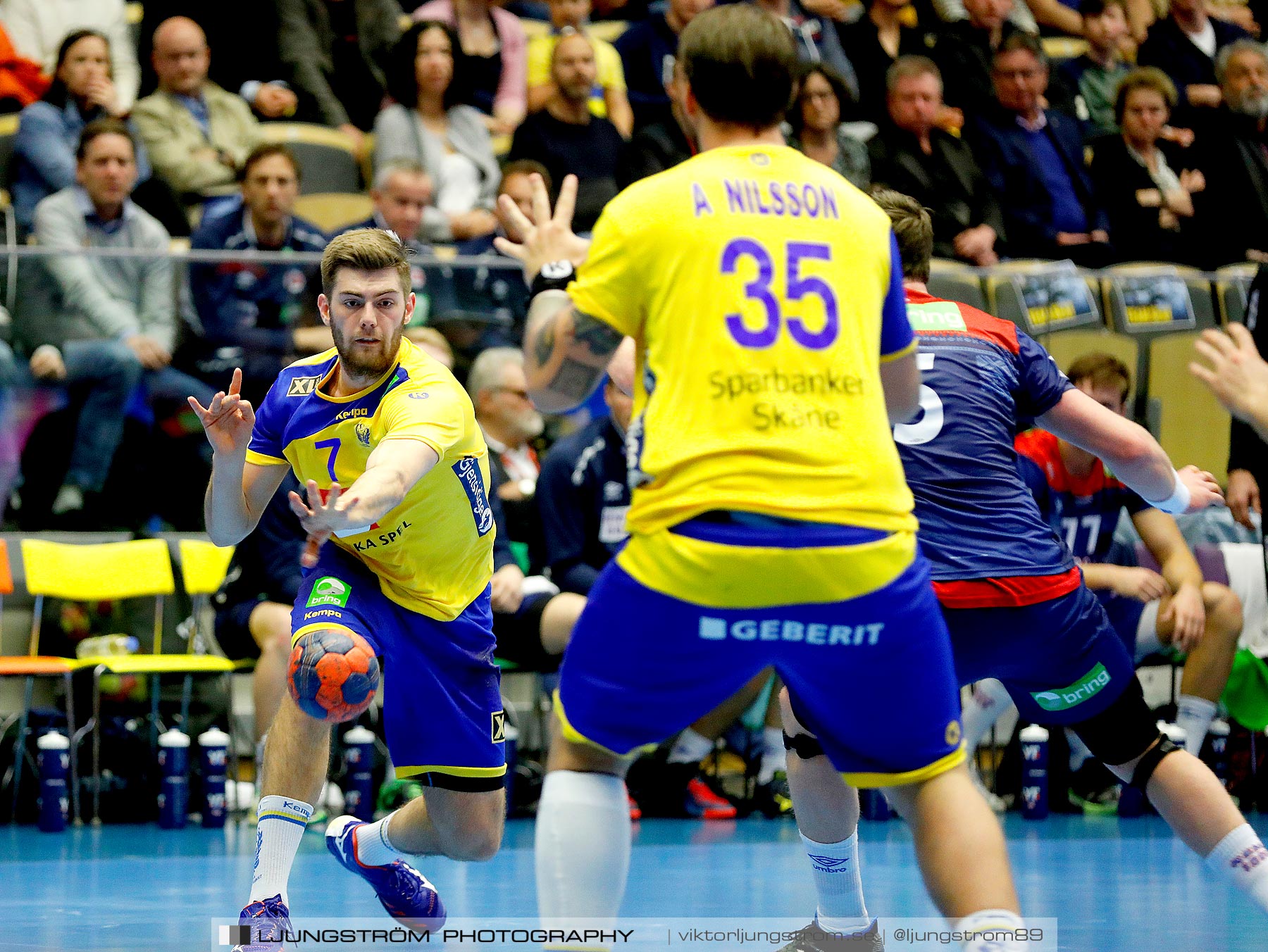 Landskamp Sverige-Norge 27-33,herr,Partille Arena,Partille,Sverige,Handboll,,2019,258833