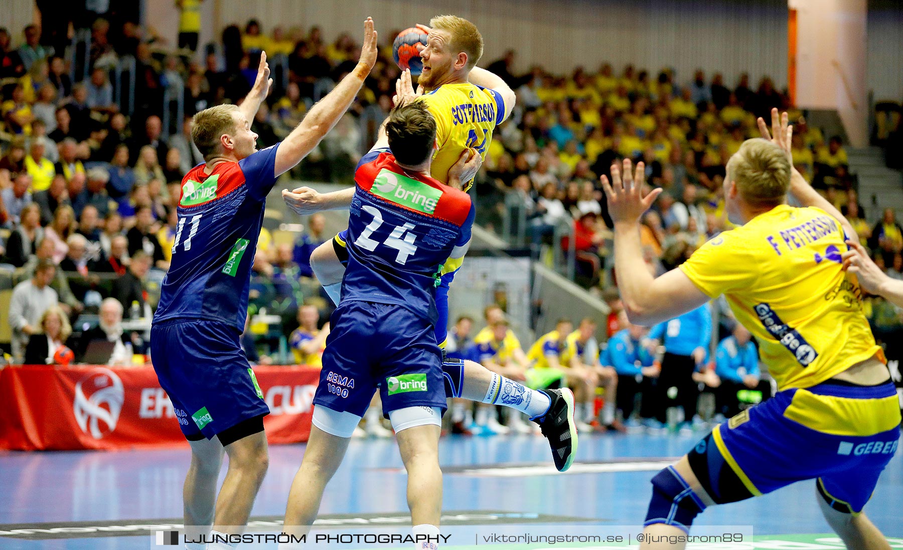 Landskamp Sverige-Norge 27-33,herr,Partille Arena,Partille,Sverige,Handboll,,2019,258834