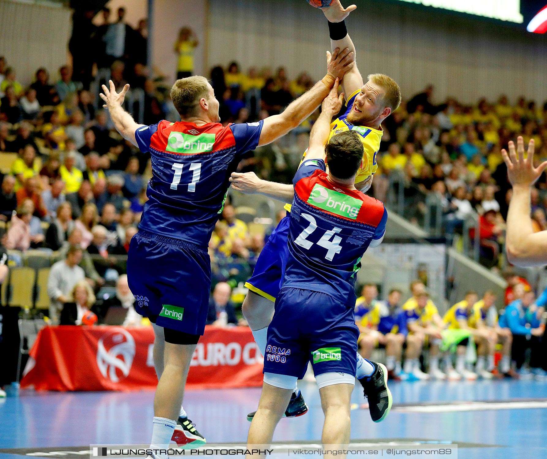 Landskamp Sverige-Norge 27-33,herr,Partille Arena,Partille,Sverige,Handboll,,2019,258835