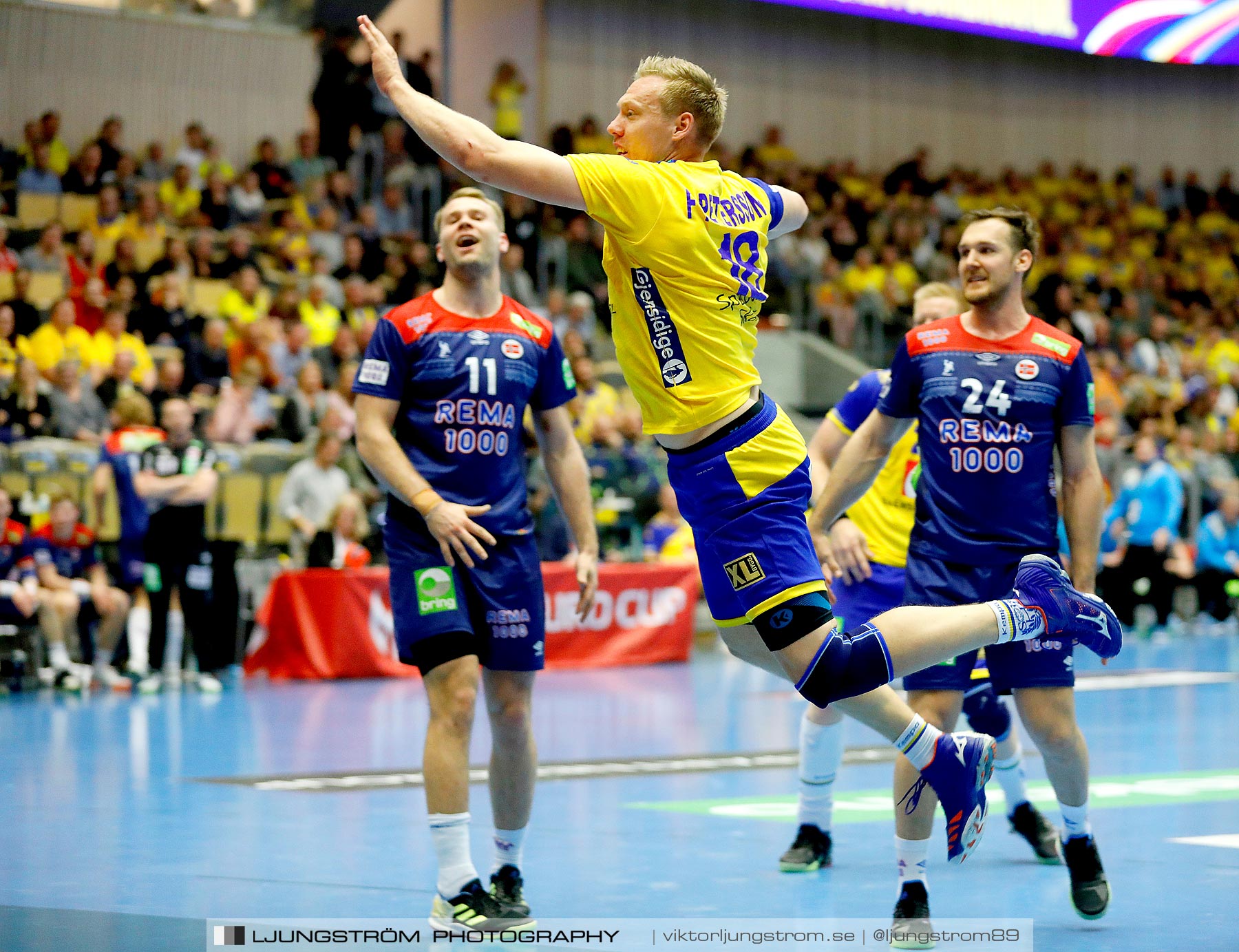 Landskamp Sverige-Norge 27-33,herr,Partille Arena,Partille,Sverige,Handboll,,2019,258837