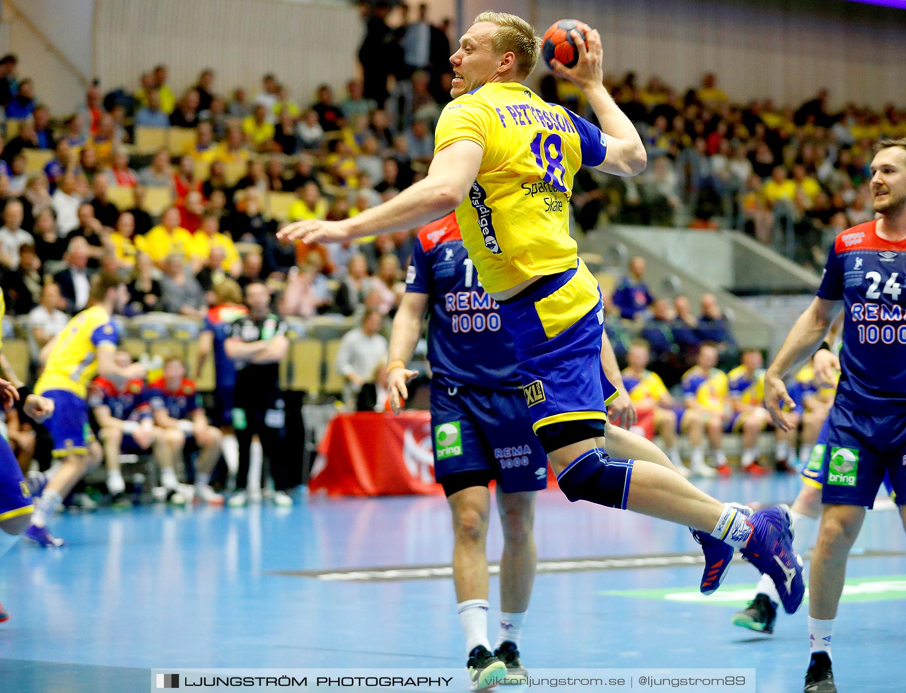 Landskamp Sverige-Norge 27-33,herr,Partille Arena,Partille,Sverige,Handboll,,2019,258838