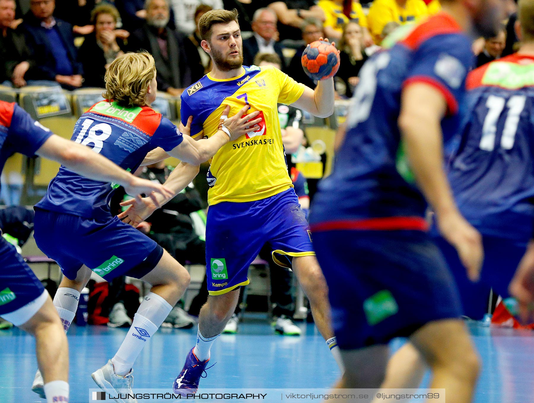 Landskamp Sverige-Norge 27-33,herr,Partille Arena,Partille,Sverige,Handboll,,2019,258848