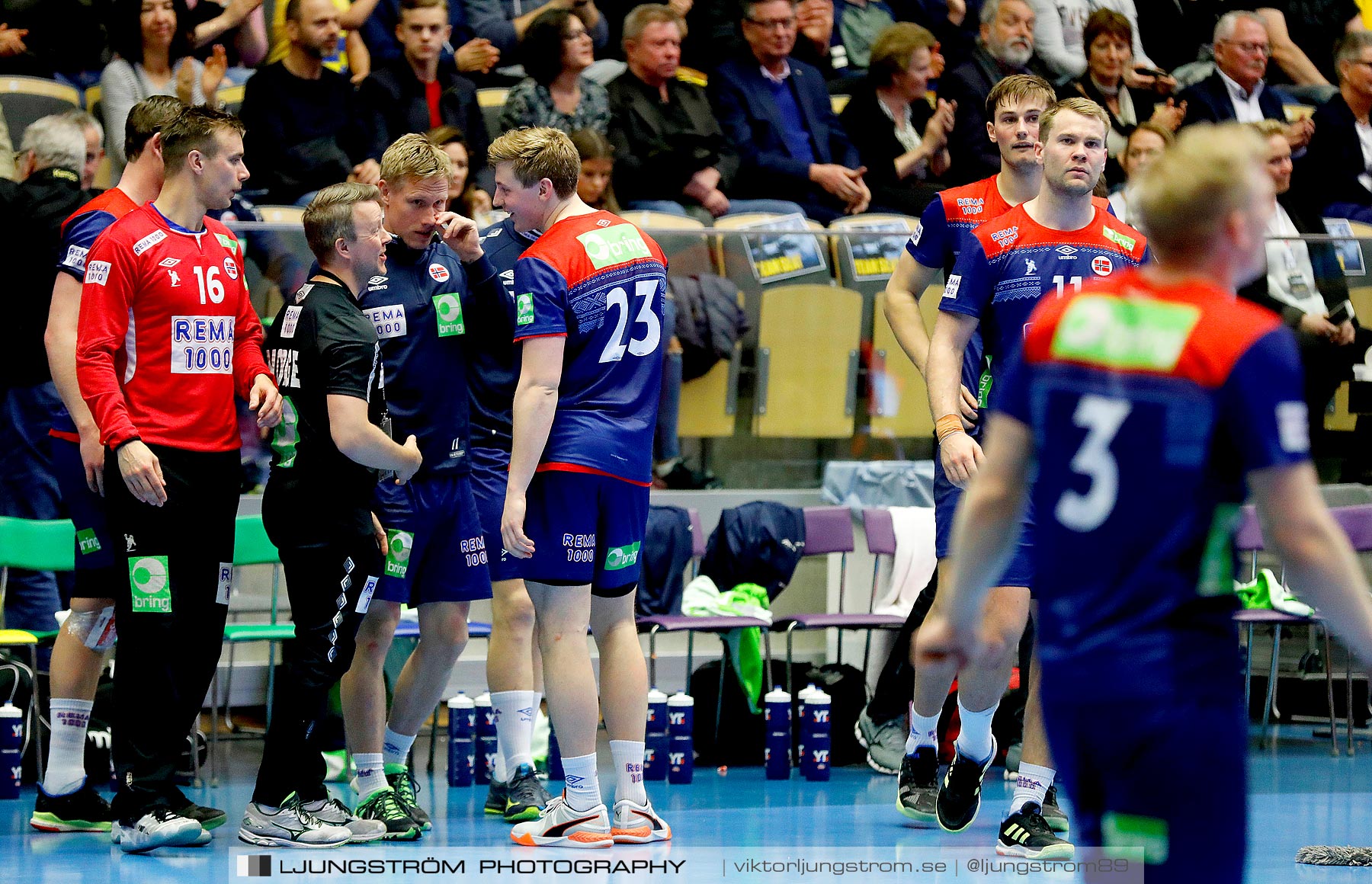 Landskamp Sverige-Norge 27-33,herr,Partille Arena,Partille,Sverige,Handboll,,2019,258855