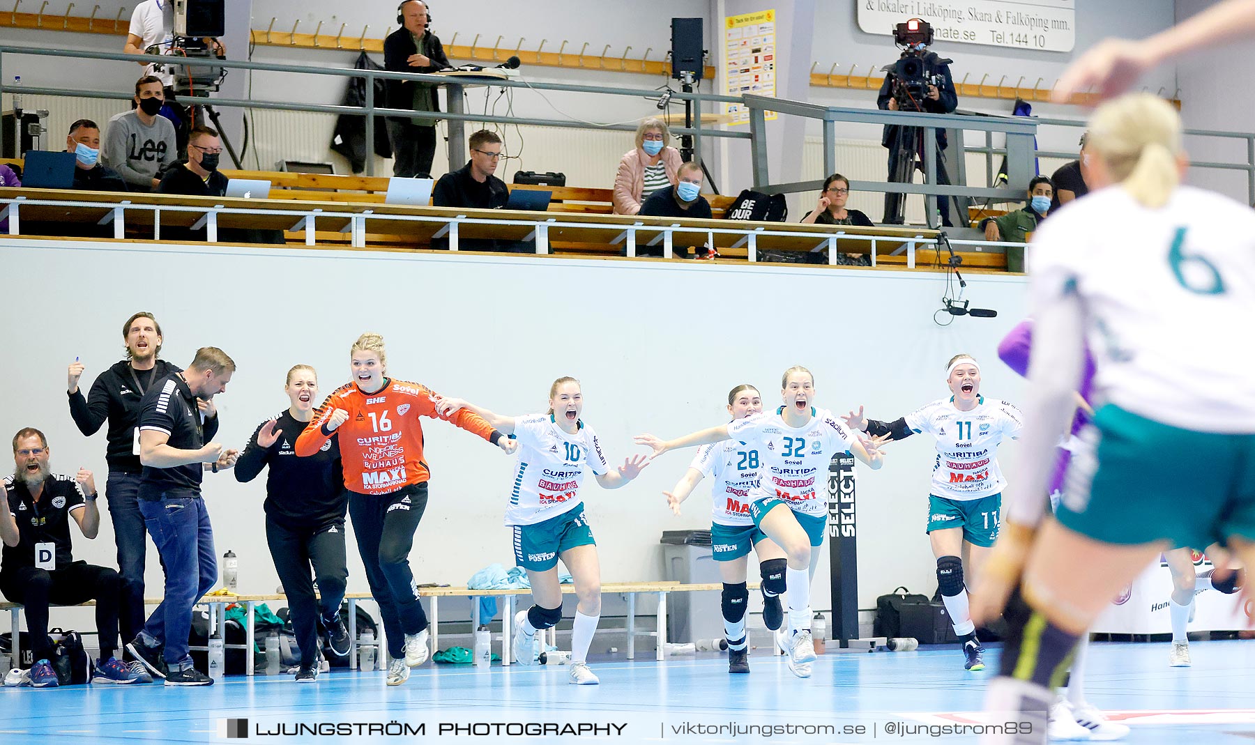 Skara HF-Skuru IK 1/2-final 4 24-25,dam,Skara Idrottshall,Skara,Sverige,Handboll,,2021,259180