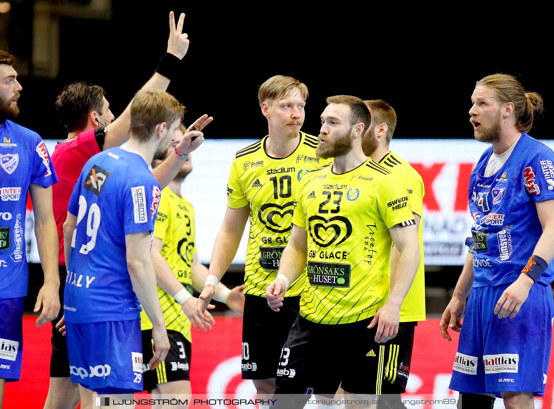 IK Sävehof-IFK Skövde HK SM-FINAL 1 38-37,herr,Partille Arena,Partille,Sverige,Handboll,,2021,260301