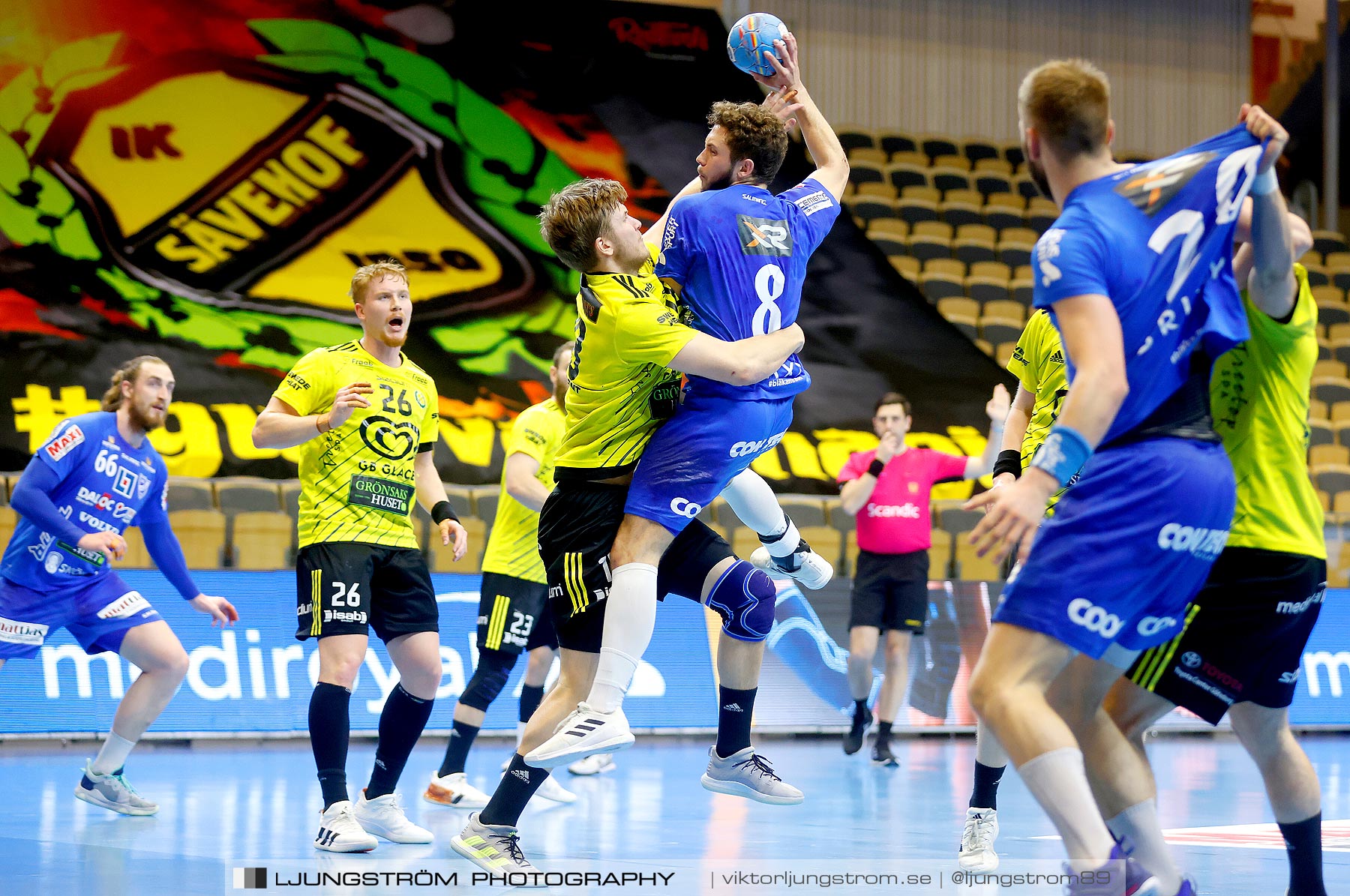 IK Sävehof-IFK Skövde HK SM-FINAL 1 38-37,herr,Partille Arena,Partille,Sverige,Handboll,,2021,260367