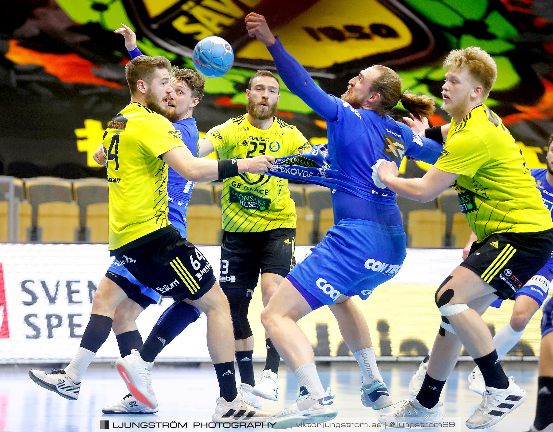 IK Sävehof-IFK Skövde HK SM-FINAL 1 38-37,herr,Partille Arena,Partille,Sverige,Handboll,,2021,260386