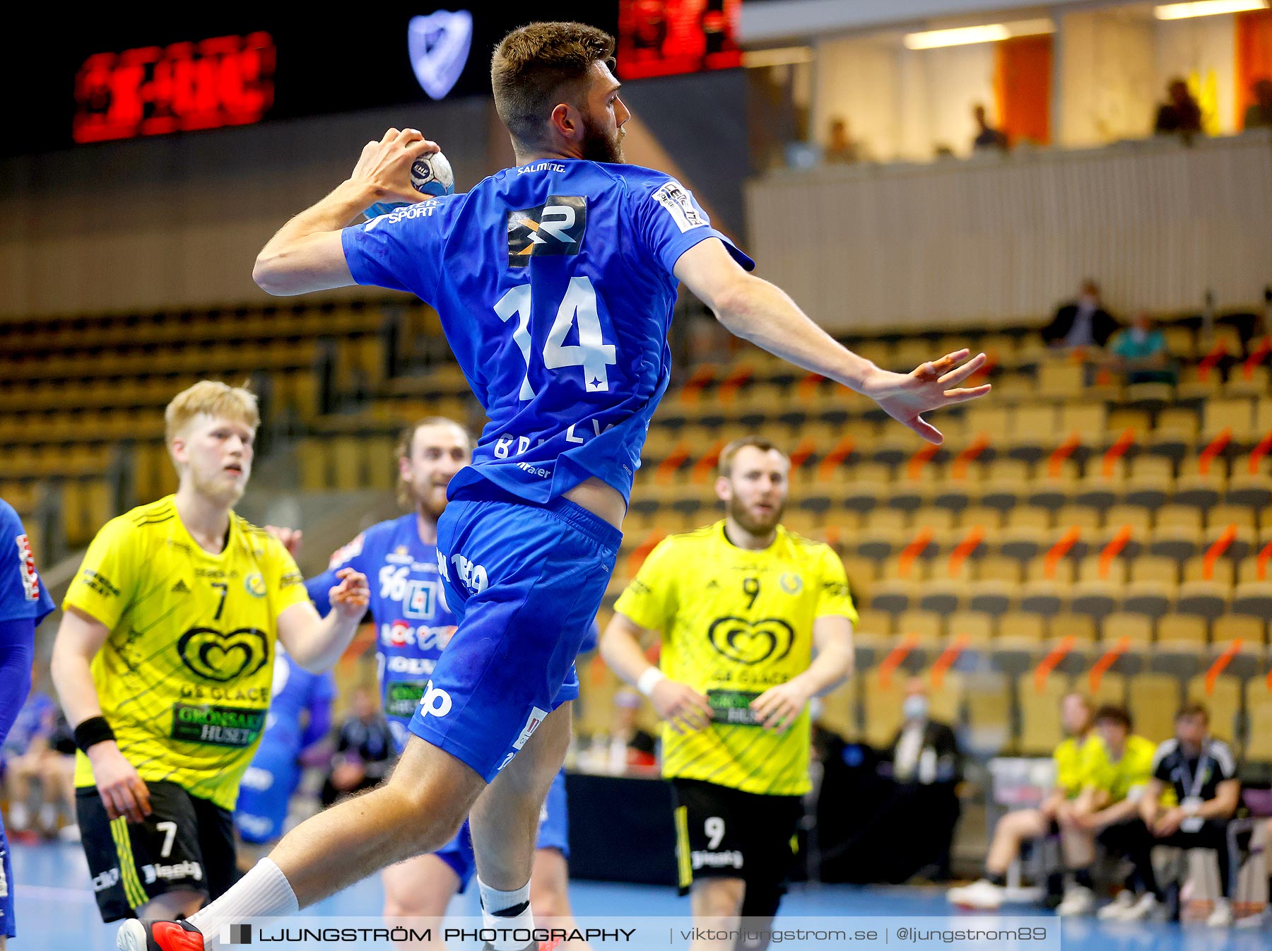 IK Sävehof-IFK Skövde HK SM-FINAL 1 38-37,herr,Partille Arena,Partille,Sverige,Handboll,,2021,260481