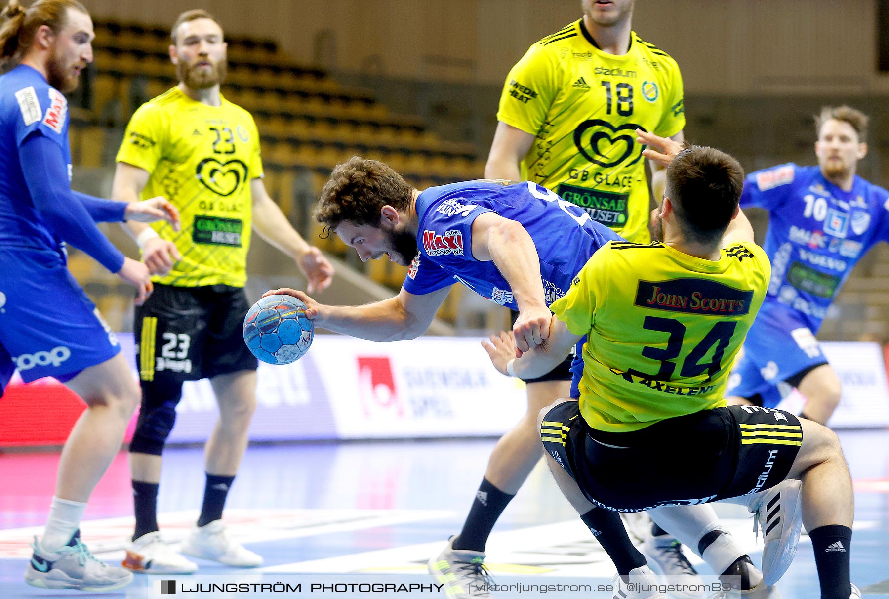 IK Sävehof-IFK Skövde HK SM-FINAL 1 38-37,herr,Partille Arena,Partille,Sverige,Handboll,,2021,260518